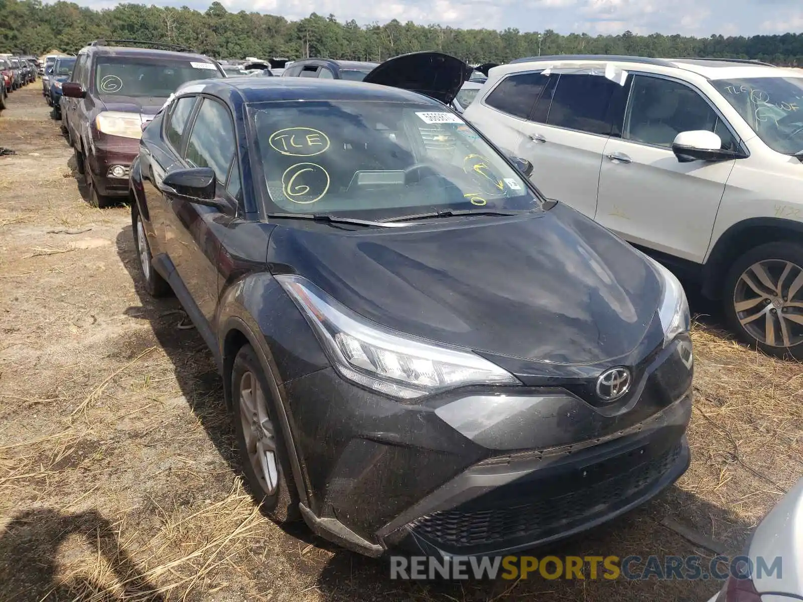 1 Photograph of a damaged car NMTKHMBXXMR123549 TOYOTA C-HR 2021