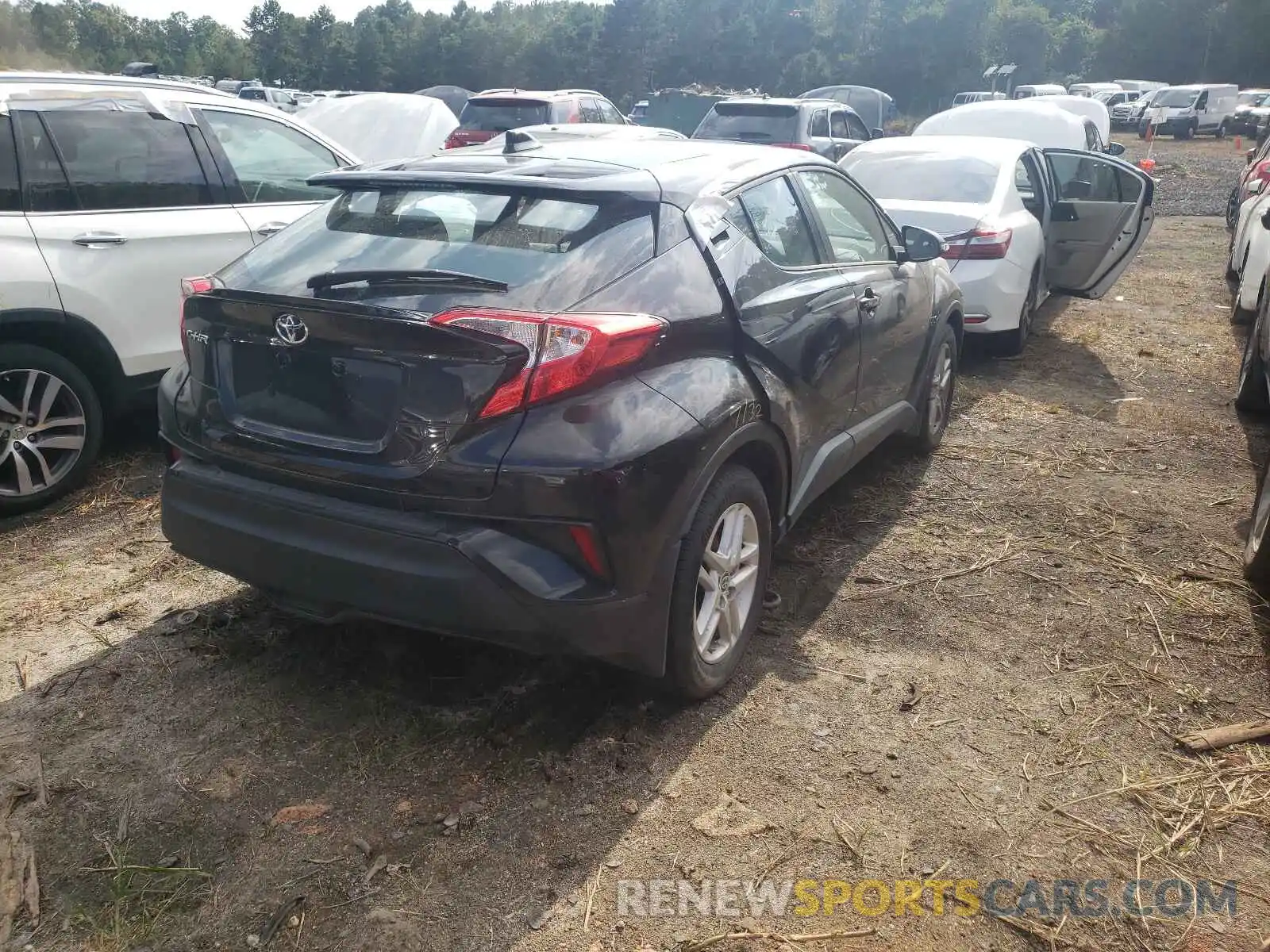 4 Photograph of a damaged car NMTKHMBXXMR123549 TOYOTA C-HR 2021