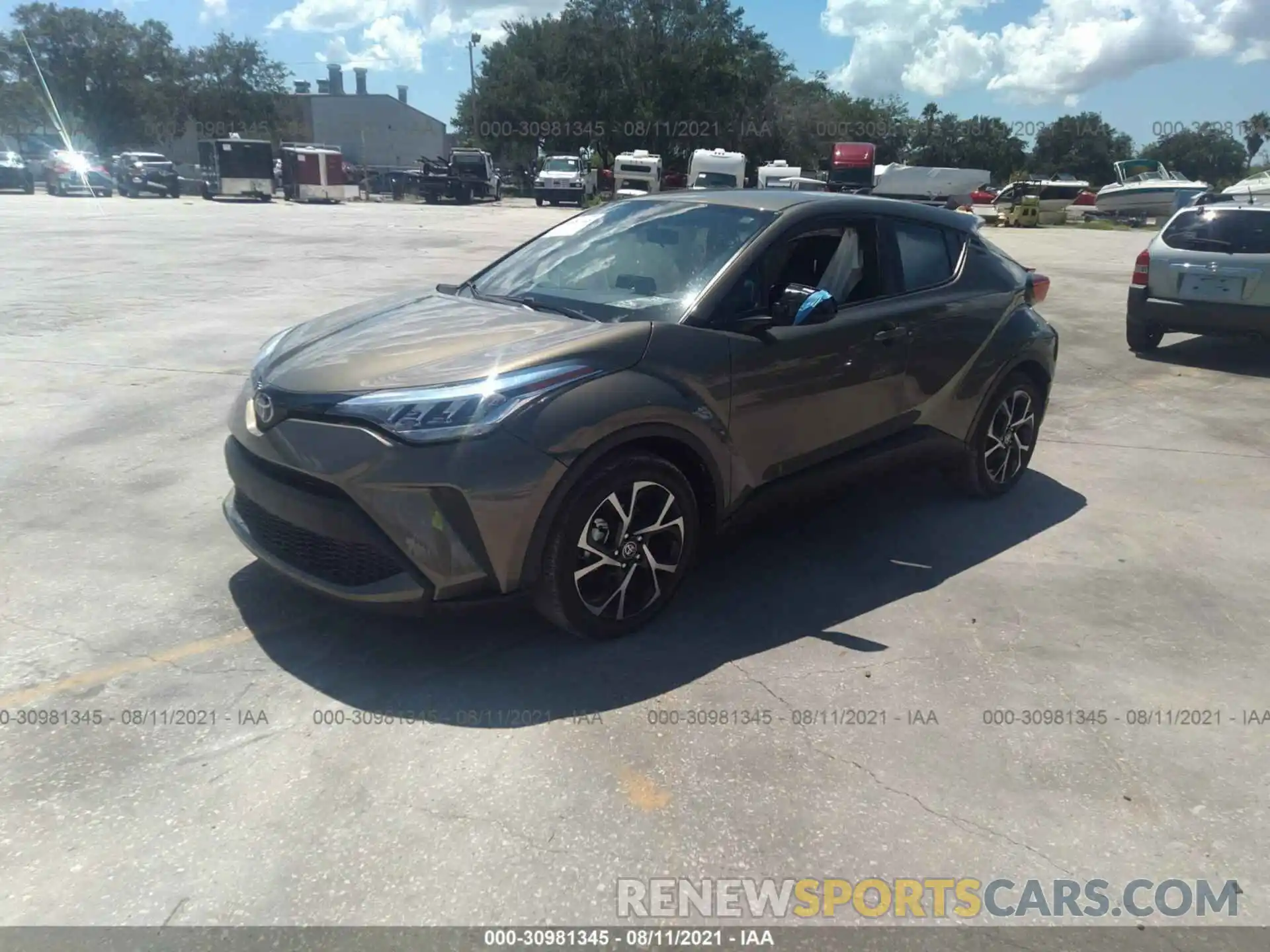 2 Photograph of a damaged car NMTKHMBXXMR125205 TOYOTA C-HR 2021