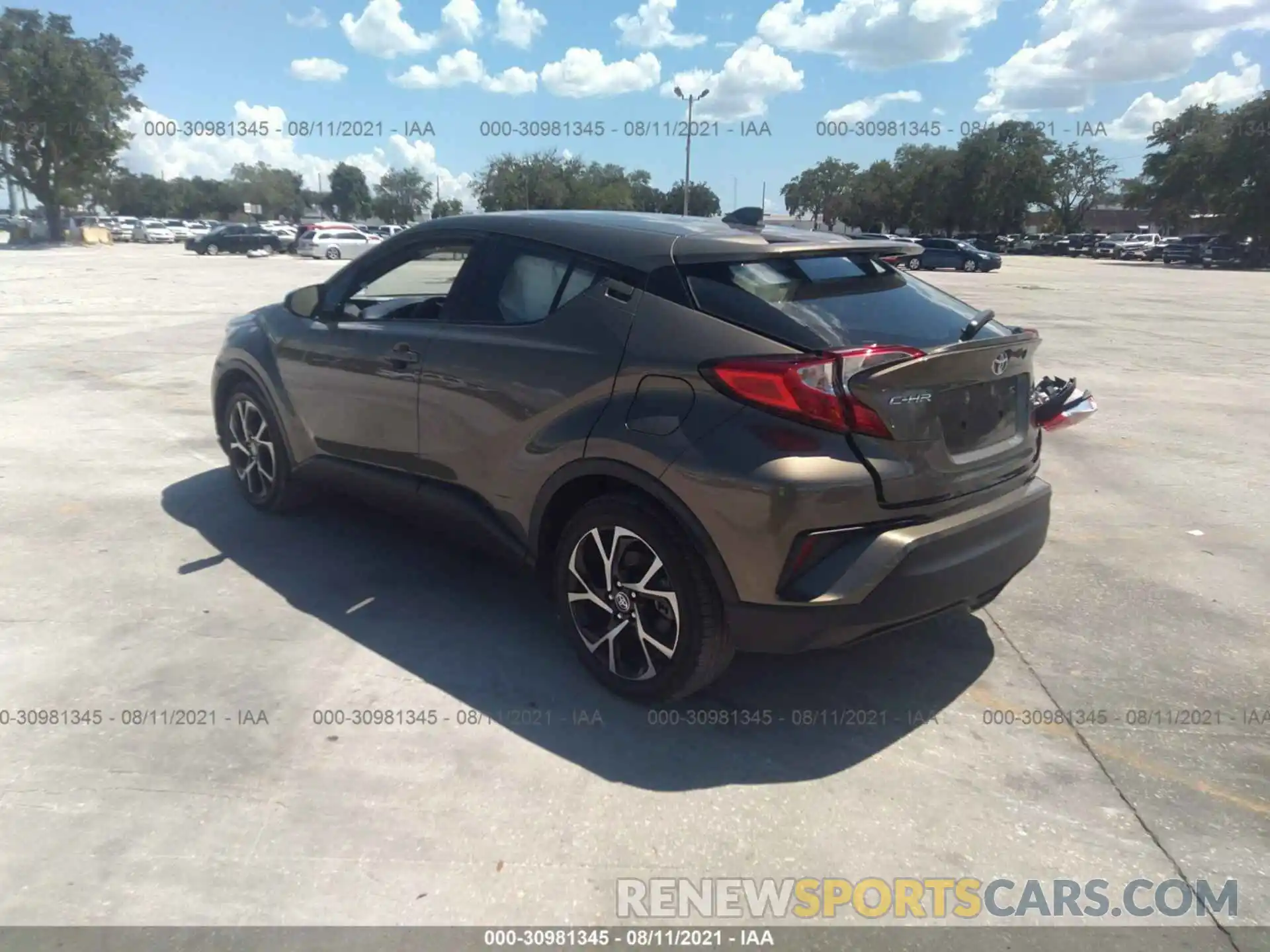 3 Photograph of a damaged car NMTKHMBXXMR125205 TOYOTA C-HR 2021