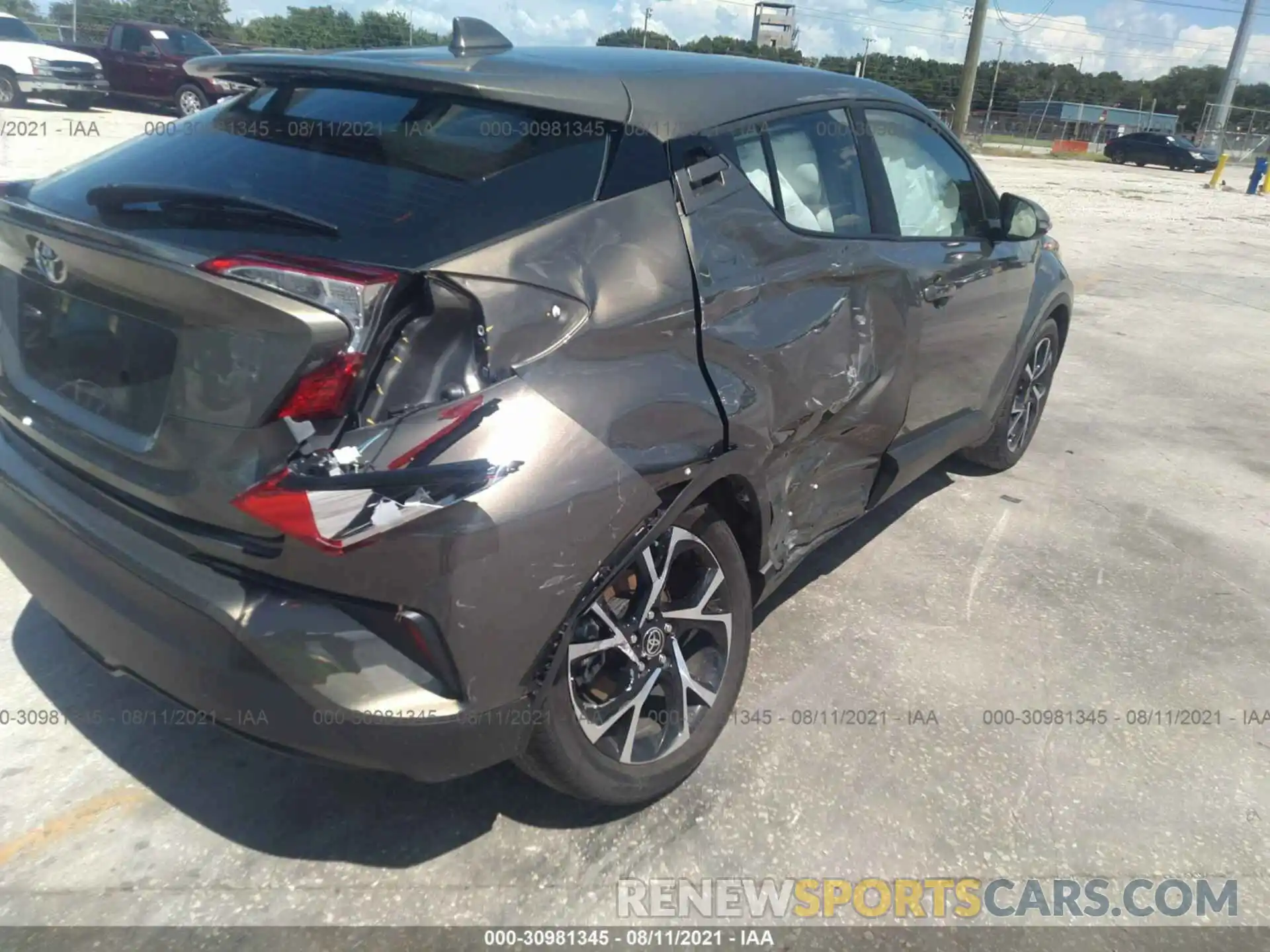 6 Photograph of a damaged car NMTKHMBXXMR125205 TOYOTA C-HR 2021