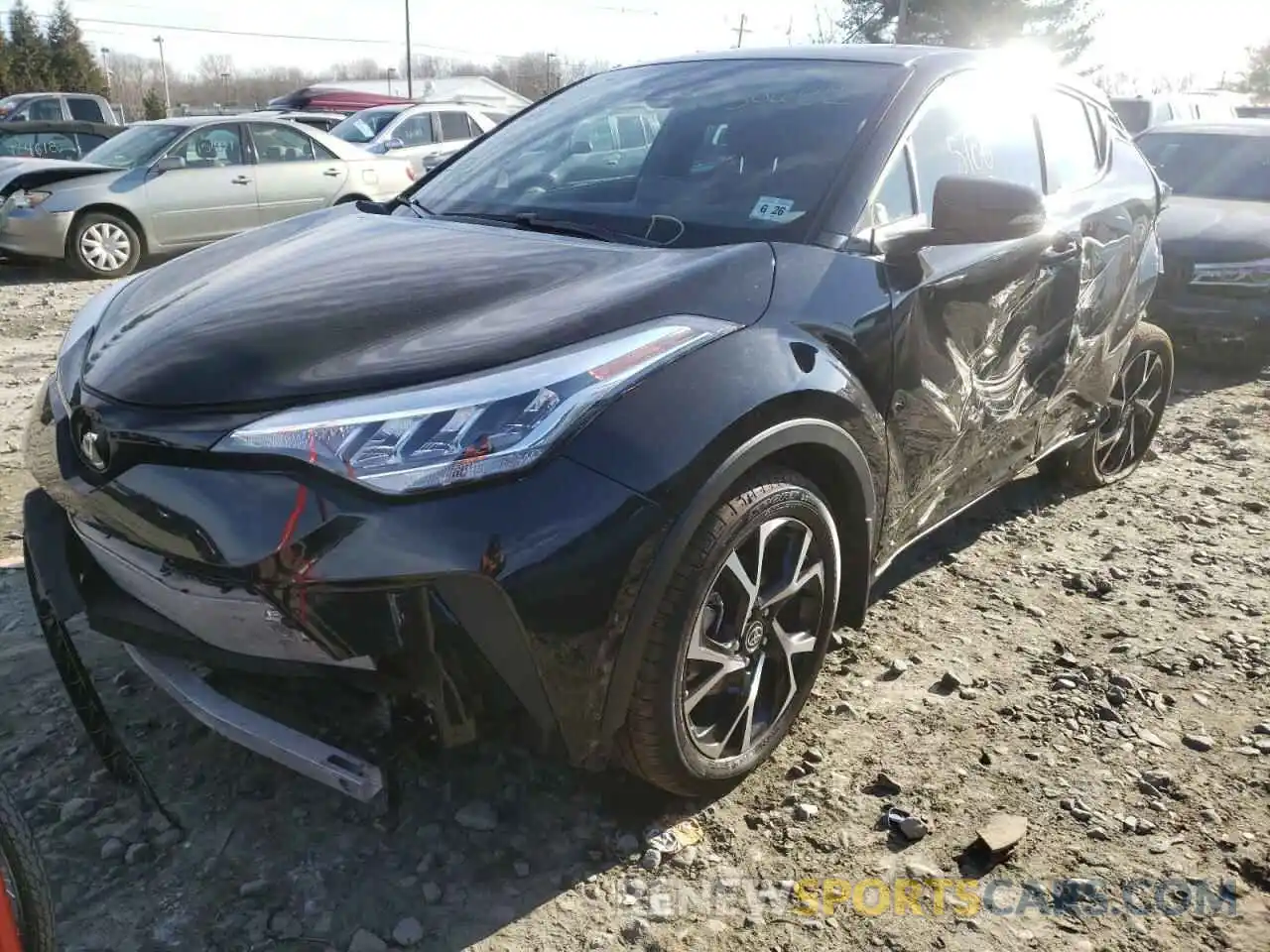 2 Photograph of a damaged car NMTKHMBXXMR125964 TOYOTA C-HR 2021