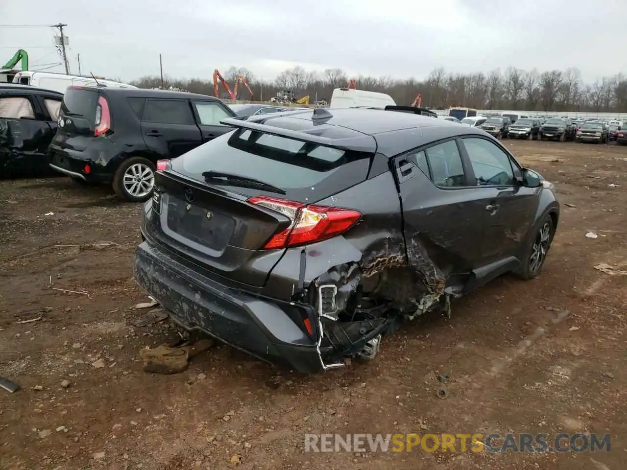 4 Photograph of a damaged car NMTKHMBXXMR127827 TOYOTA C-HR 2021