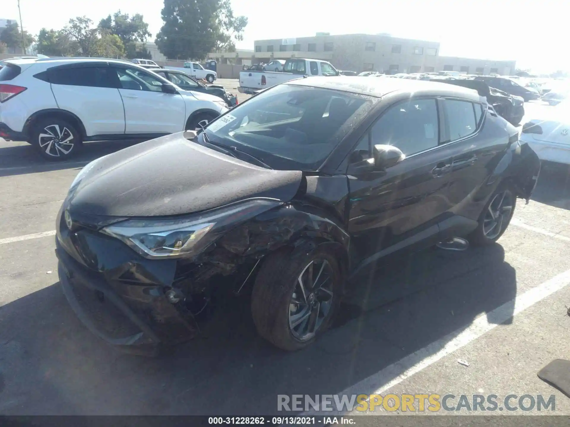 2 Photograph of a damaged car NMTKHMBXXMR129464 TOYOTA C-HR 2021