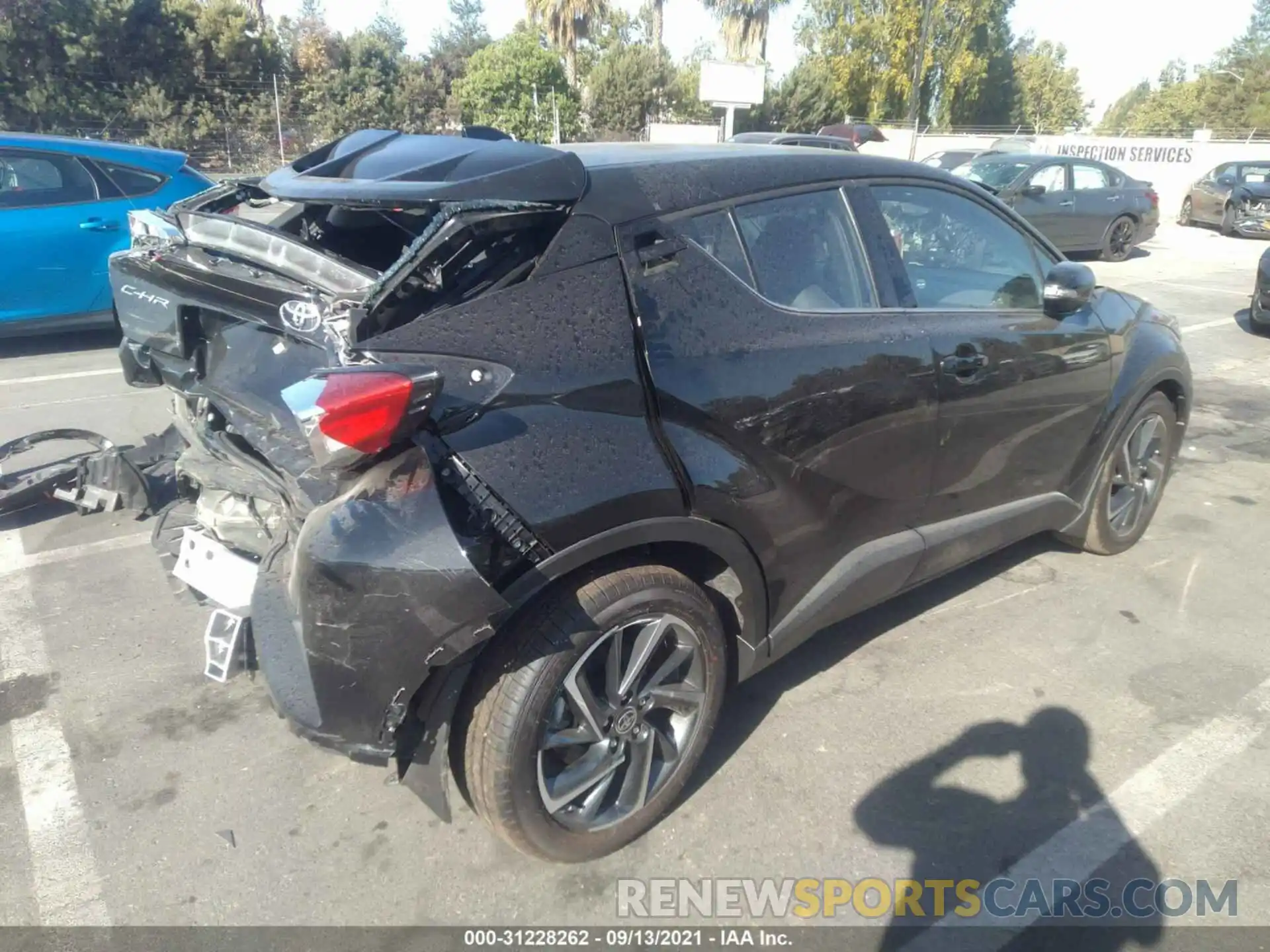 4 Photograph of a damaged car NMTKHMBXXMR129464 TOYOTA C-HR 2021