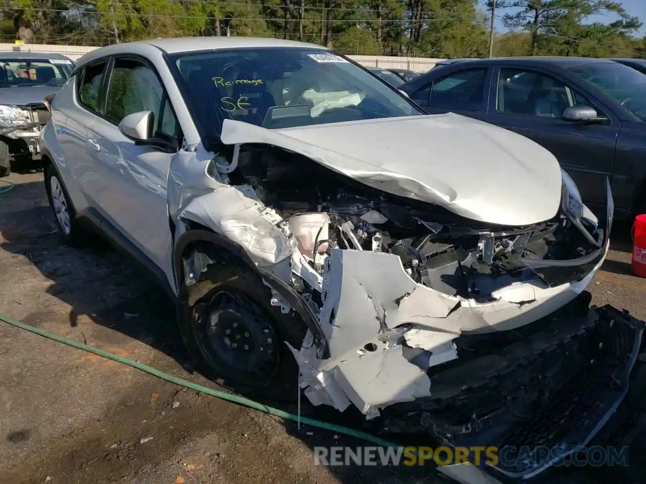 1 Photograph of a damaged car NMTKHMBXXMR129867 TOYOTA C-HR 2021