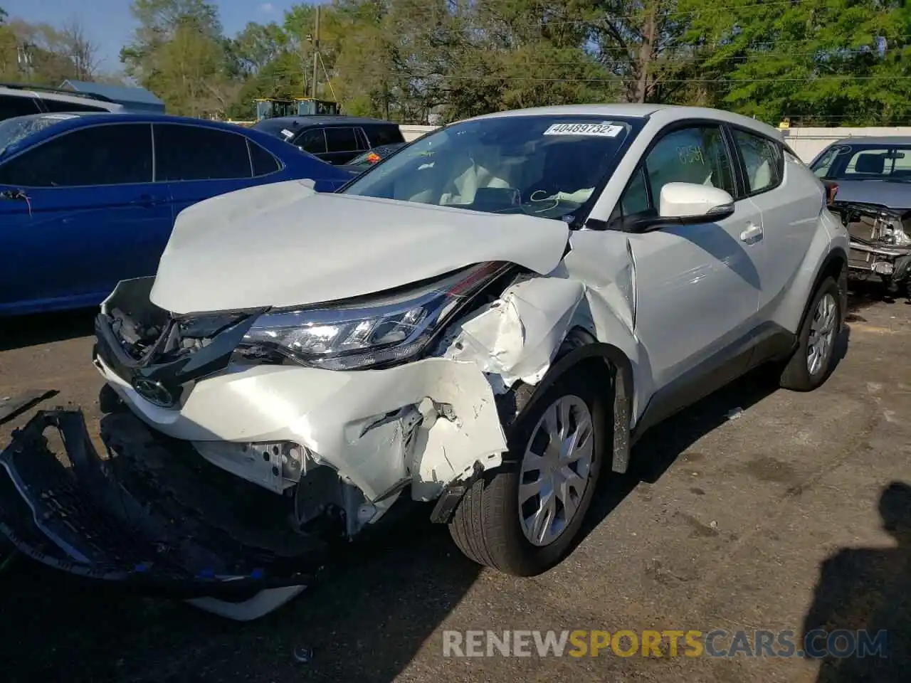 2 Photograph of a damaged car NMTKHMBXXMR129867 TOYOTA C-HR 2021