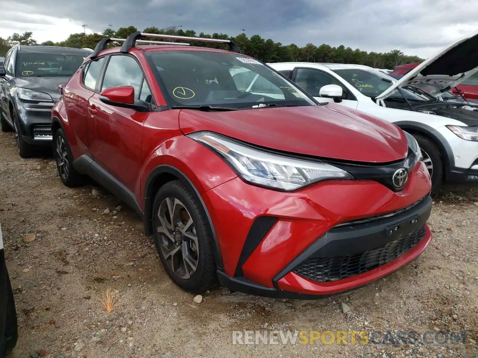 1 Photograph of a damaged car NMTKHMBXXMR130341 TOYOTA C-HR 2021