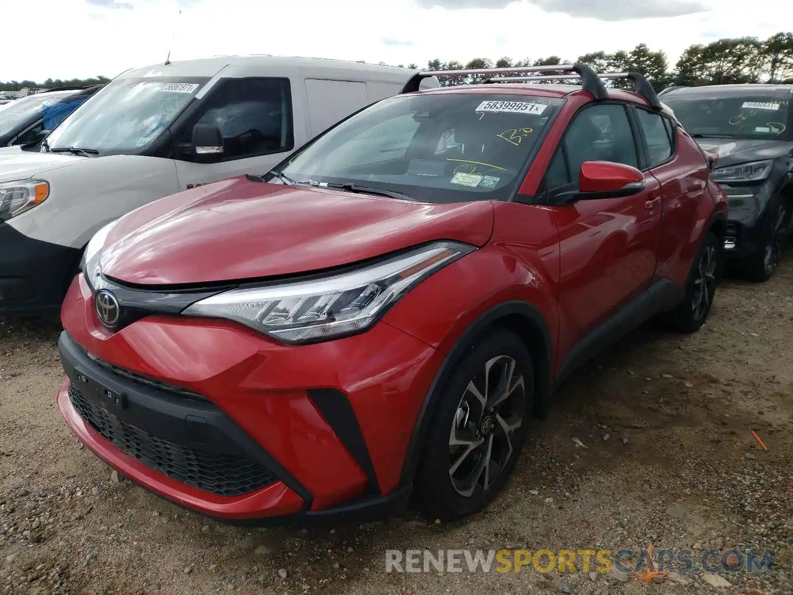 2 Photograph of a damaged car NMTKHMBXXMR130341 TOYOTA C-HR 2021