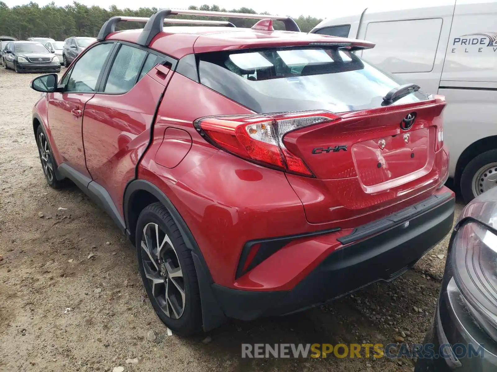 3 Photograph of a damaged car NMTKHMBXXMR130341 TOYOTA C-HR 2021