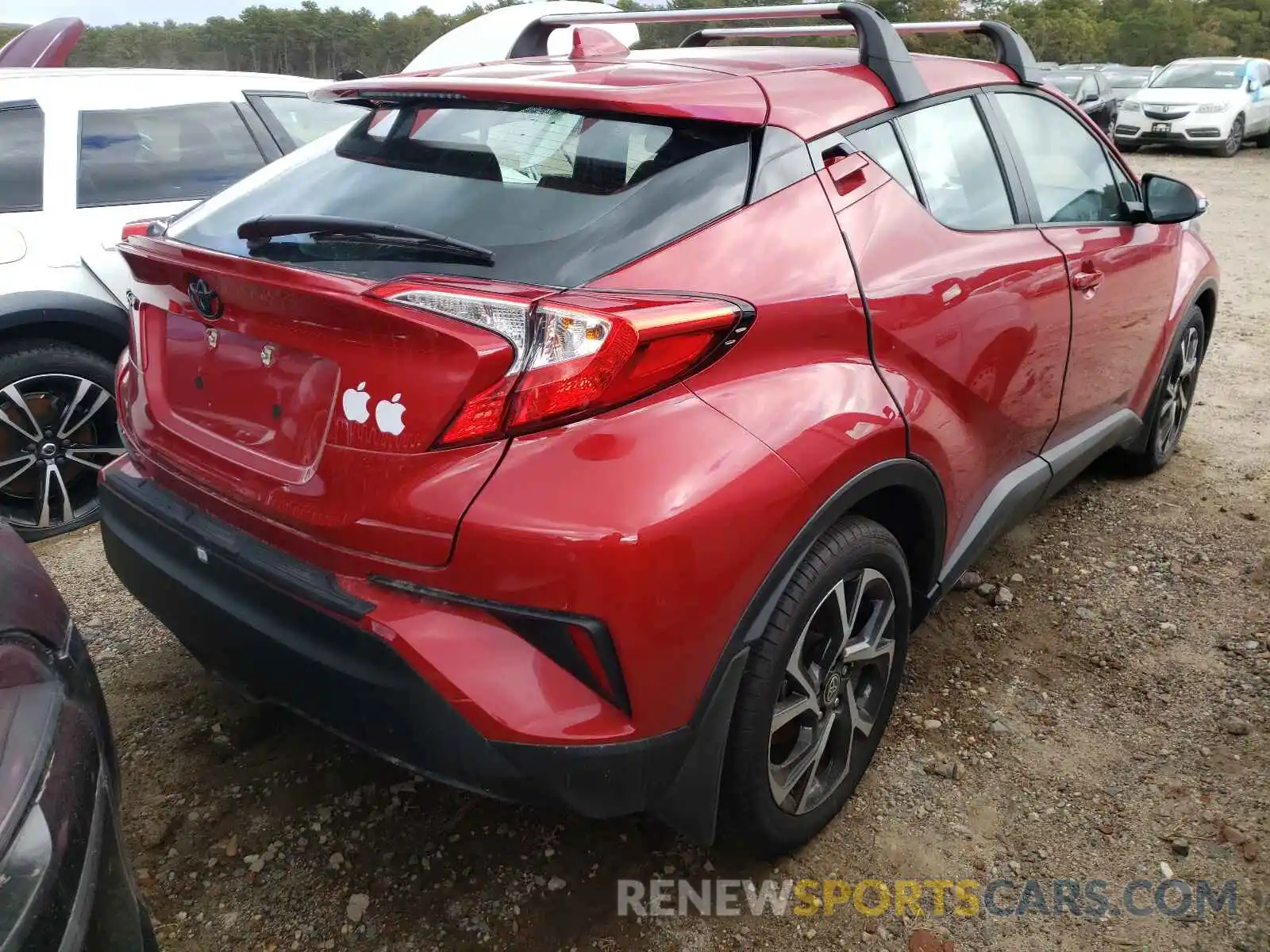 4 Photograph of a damaged car NMTKHMBXXMR130341 TOYOTA C-HR 2021