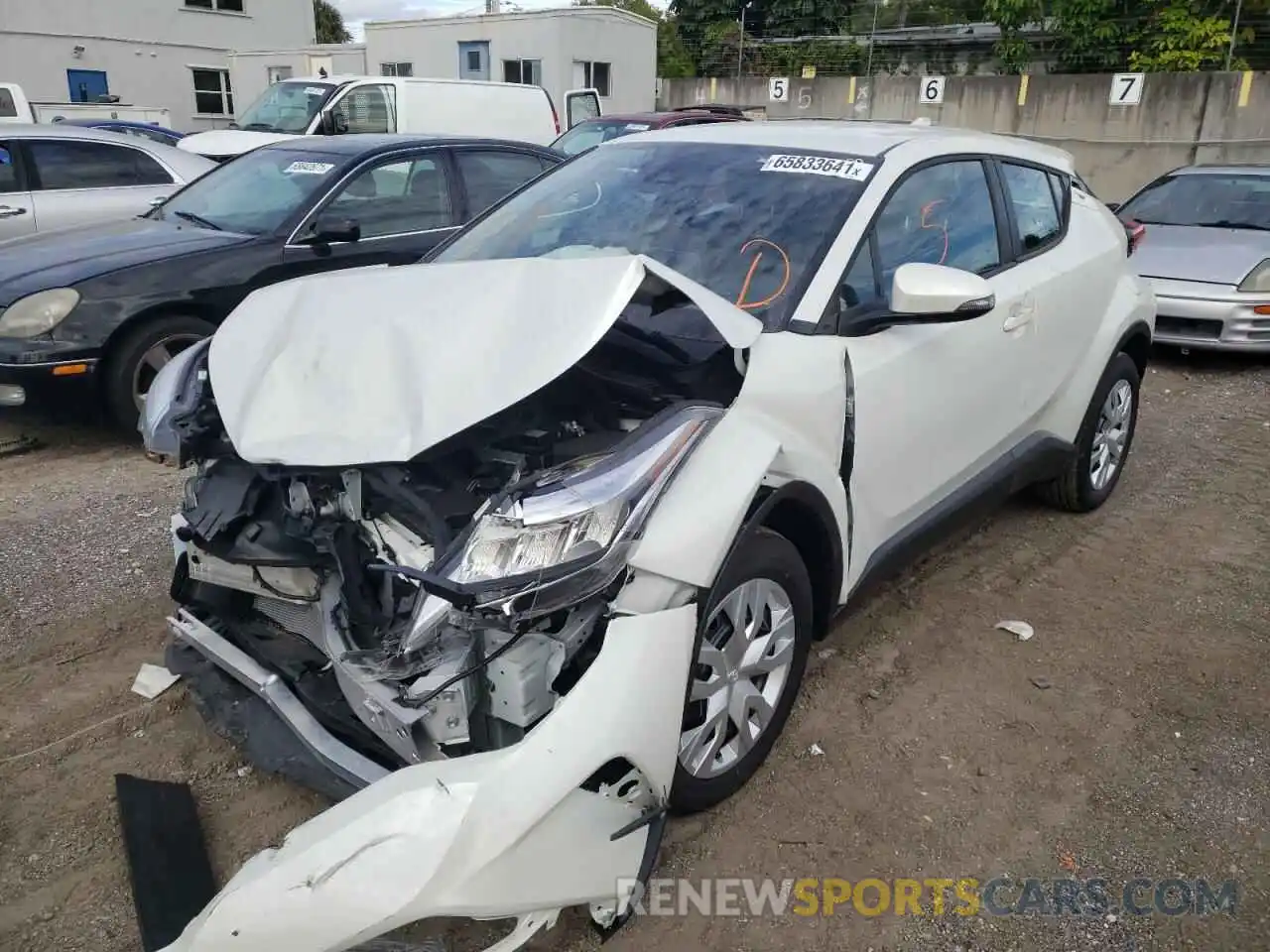 2 Photograph of a damaged car NMTKHMBXXMR130548 TOYOTA C-HR 2021