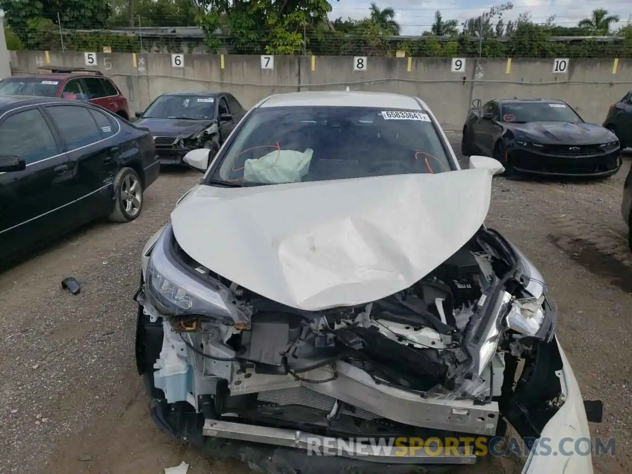 9 Photograph of a damaged car NMTKHMBXXMR130548 TOYOTA C-HR 2021