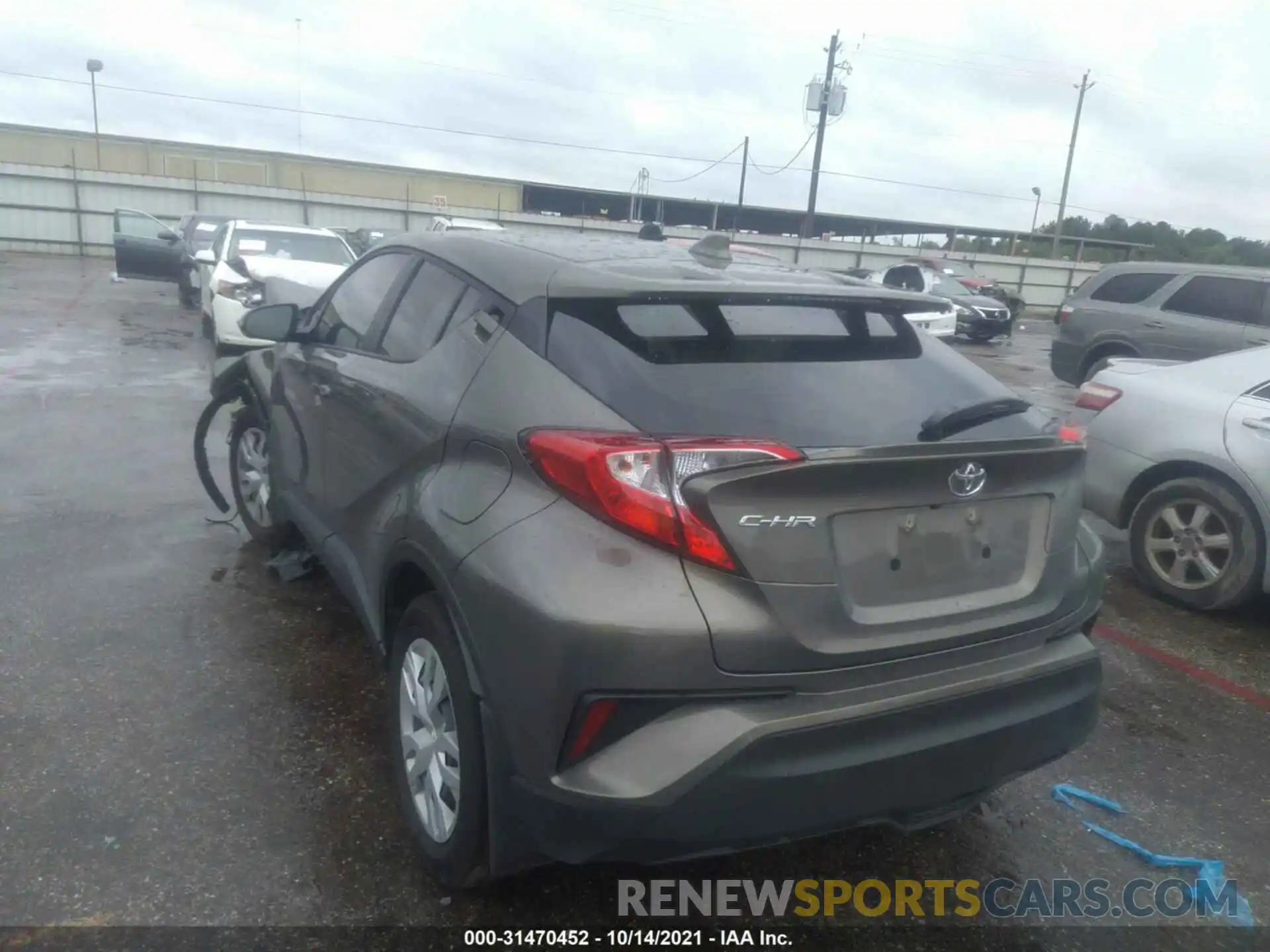 3 Photograph of a damaged car NMTKHMBXXMR131375 TOYOTA C-HR 2021