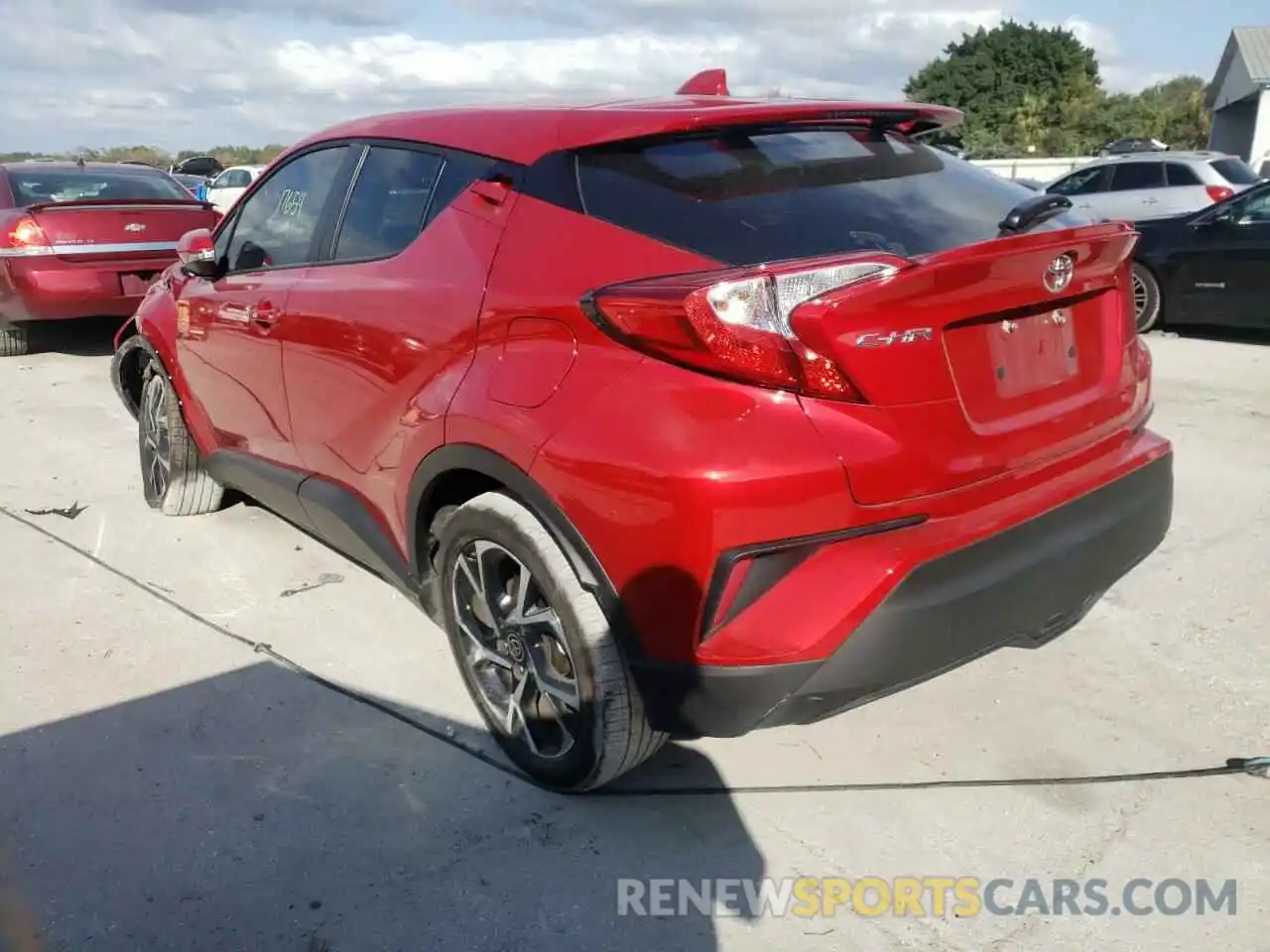 3 Photograph of a damaged car NMTKHMBXXMR133210 TOYOTA C-HR 2021