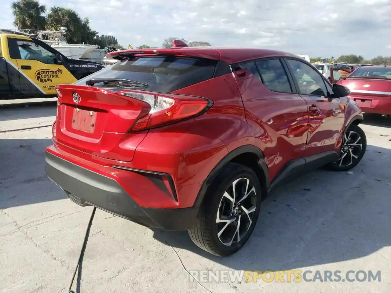 4 Photograph of a damaged car NMTKHMBXXMR133210 TOYOTA C-HR 2021