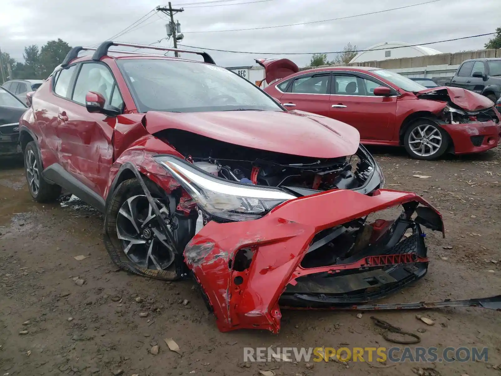 1 Photograph of a damaged car NMTKHMBXXMR134390 TOYOTA C-HR 2021