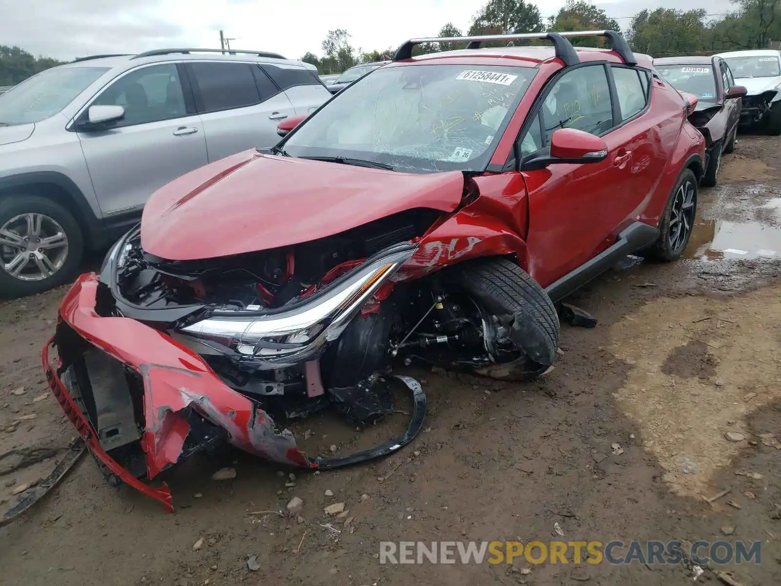 2 Photograph of a damaged car NMTKHMBXXMR134390 TOYOTA C-HR 2021