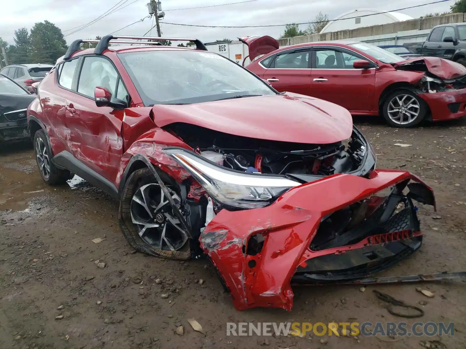 9 Photograph of a damaged car NMTKHMBXXMR134390 TOYOTA C-HR 2021