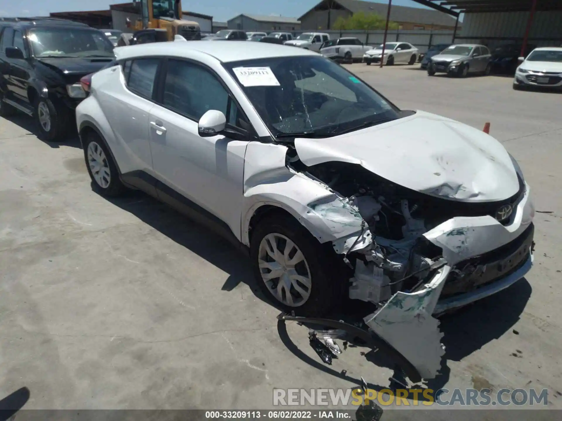 1 Photograph of a damaged car NMTKHMBXXMR134437 TOYOTA C-HR 2021