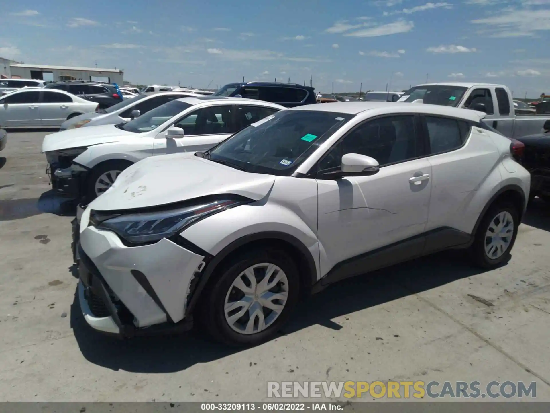 2 Photograph of a damaged car NMTKHMBXXMR134437 TOYOTA C-HR 2021