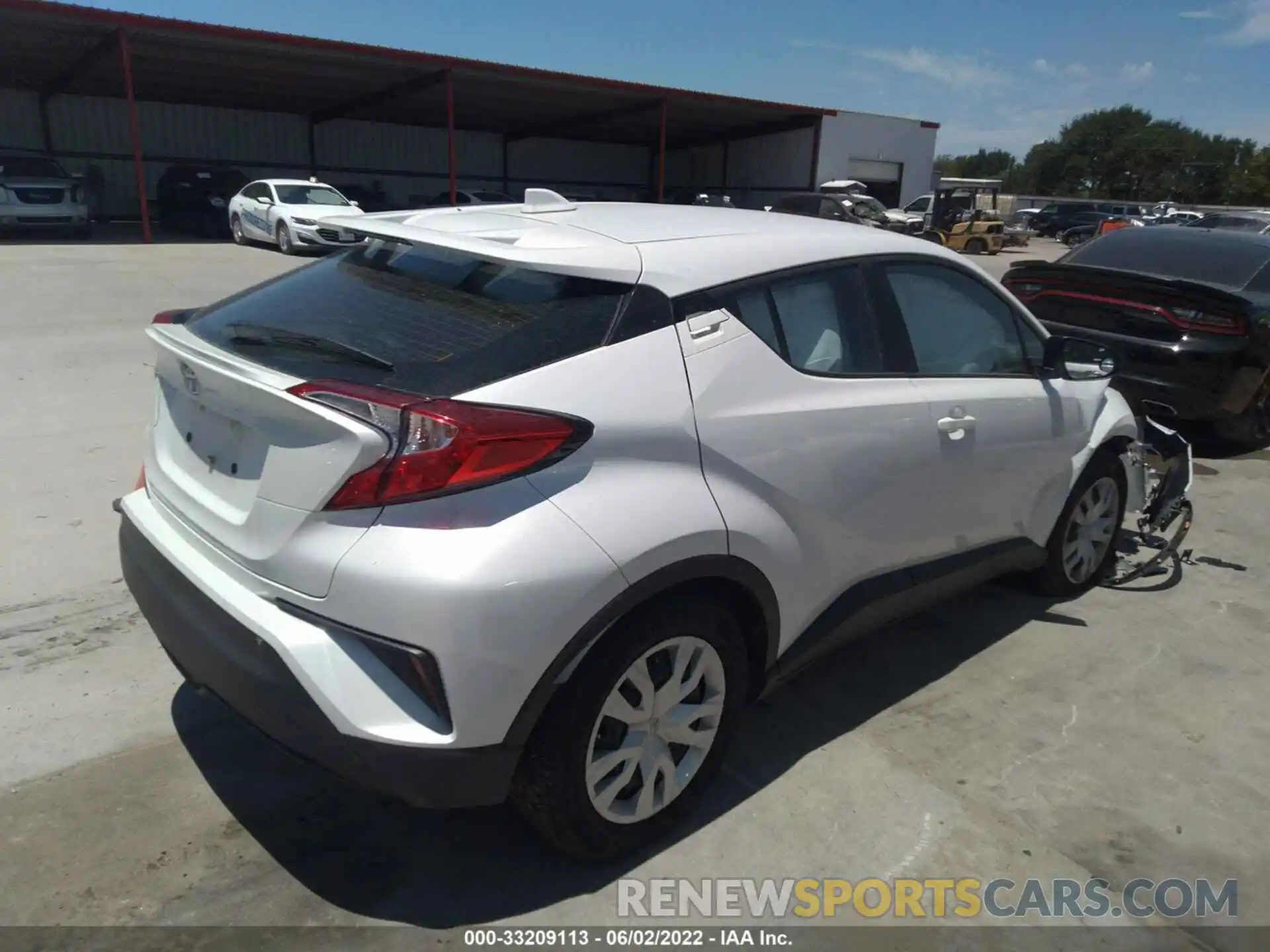 4 Photograph of a damaged car NMTKHMBXXMR134437 TOYOTA C-HR 2021