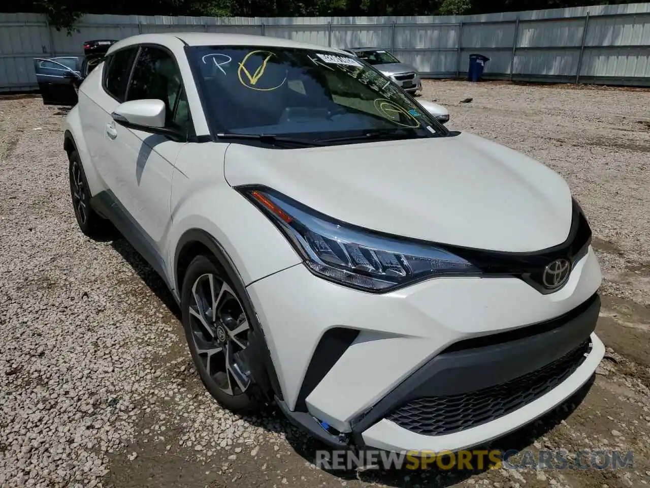 1 Photograph of a damaged car NMTKHMBXXMR134907 TOYOTA C-HR 2021