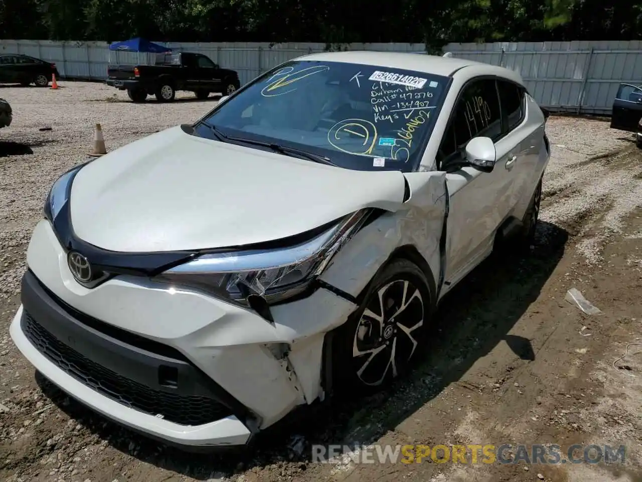 9 Photograph of a damaged car NMTKHMBXXMR134907 TOYOTA C-HR 2021