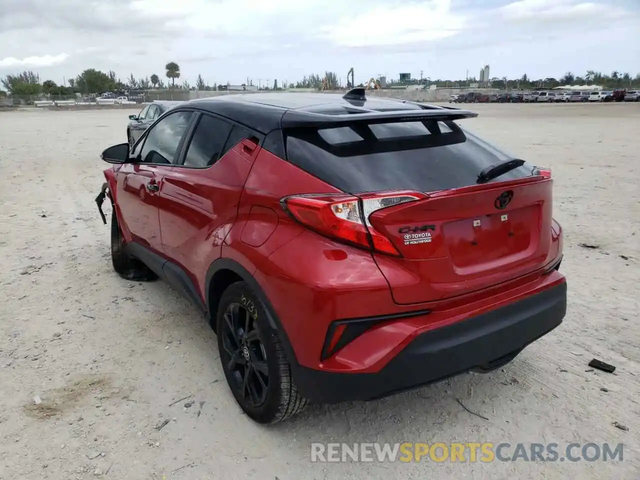 3 Photograph of a damaged car JTNKHMBX2N1130345 TOYOTA C-HR 2022