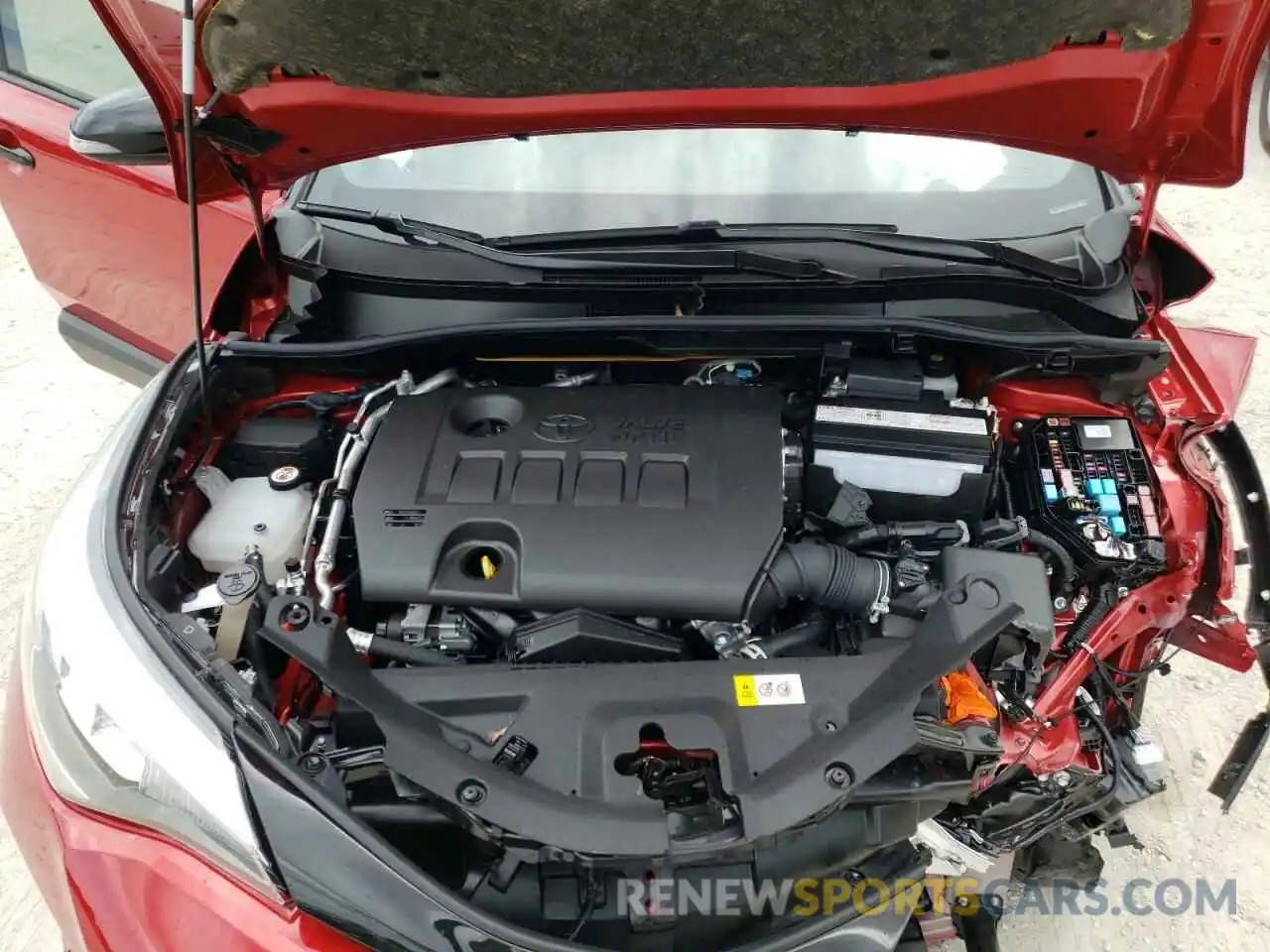 7 Photograph of a damaged car JTNKHMBX2N1130345 TOYOTA C-HR 2022