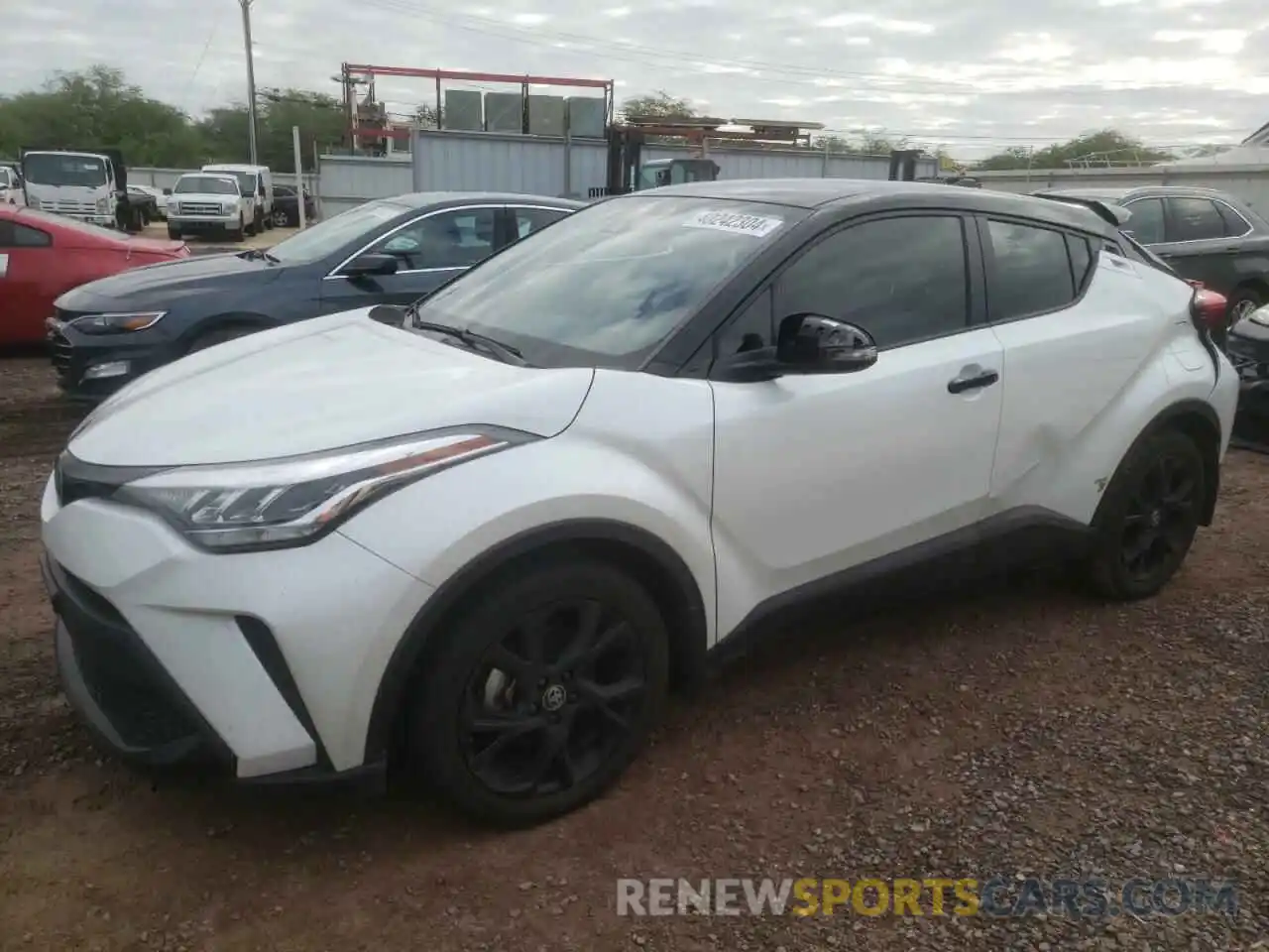 1 Photograph of a damaged car JTNKHMBX2N1132337 TOYOTA C-HR 2022