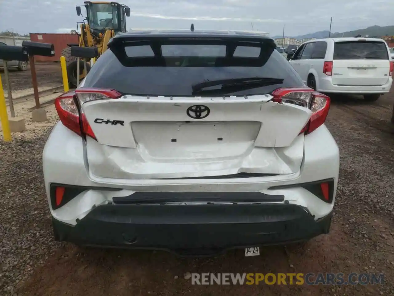 6 Photograph of a damaged car JTNKHMBX2N1132337 TOYOTA C-HR 2022