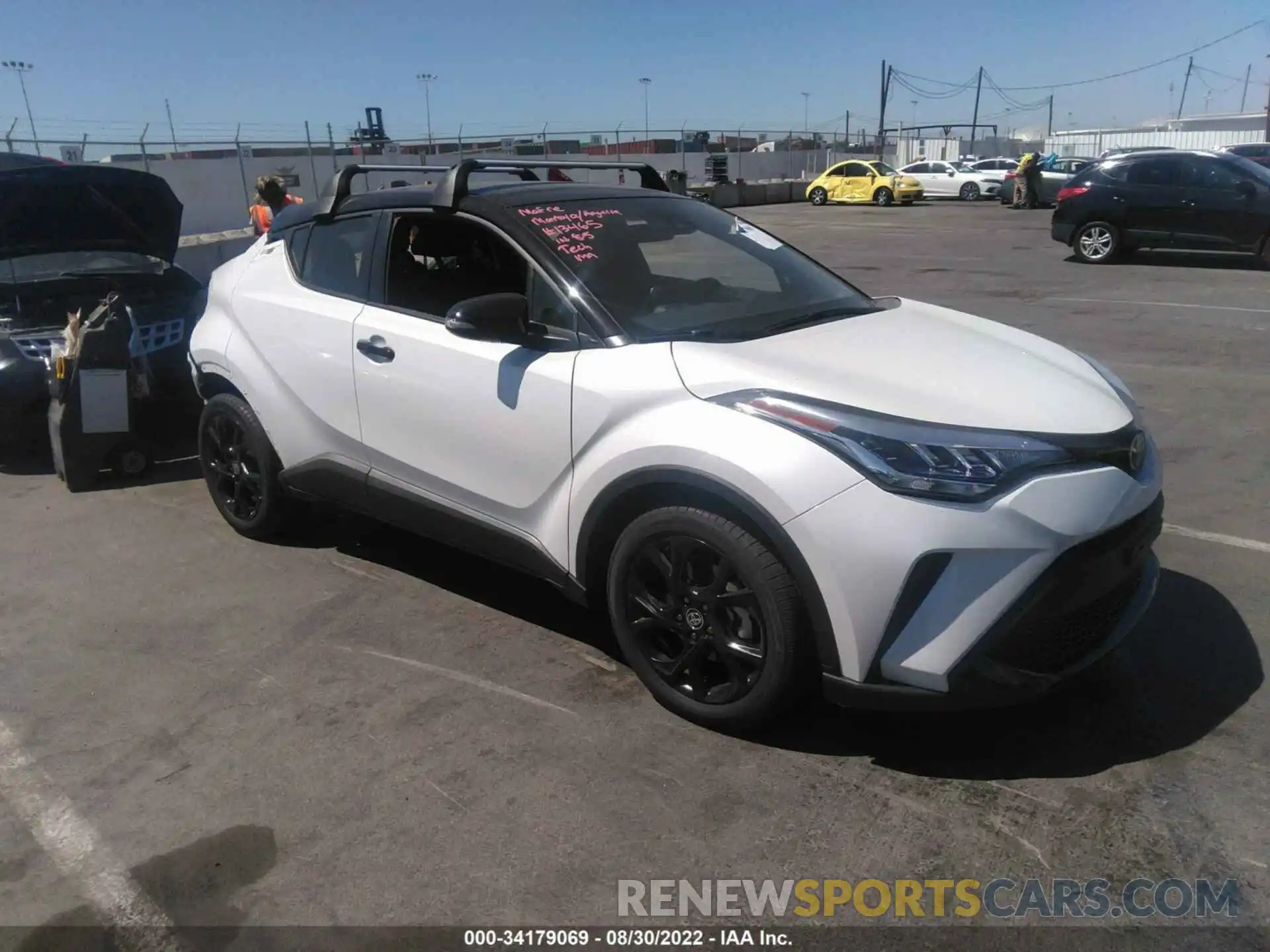 1 Фотография поврежденного автомобиля JTNKHMBX4N1131755 TOYOTA C-HR 2022