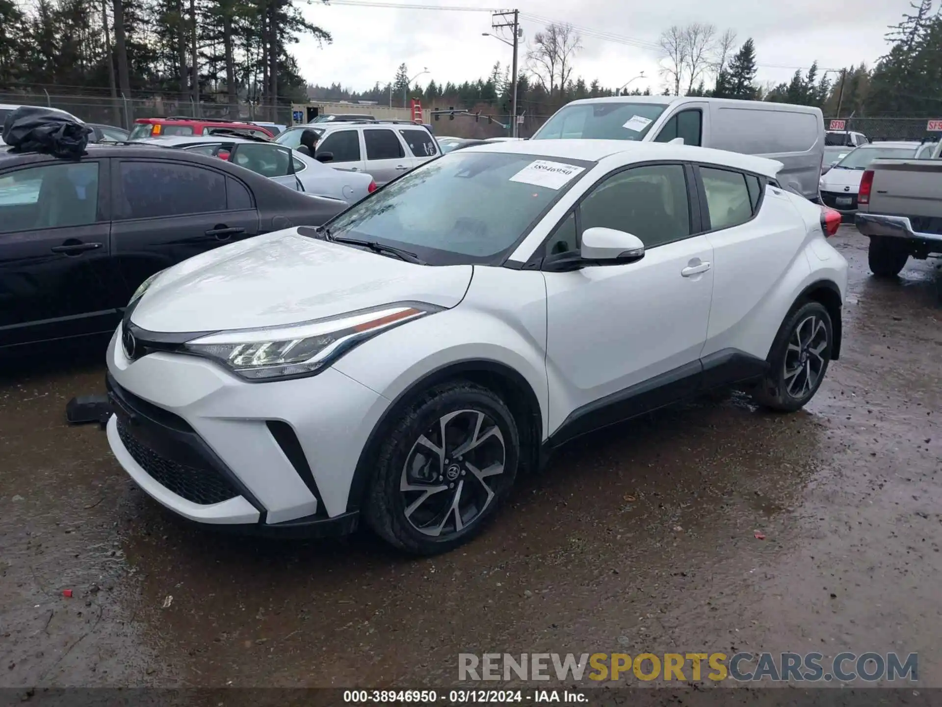 2 Photograph of a damaged car JTNKHMBX5N1133515 TOYOTA C-HR 2022