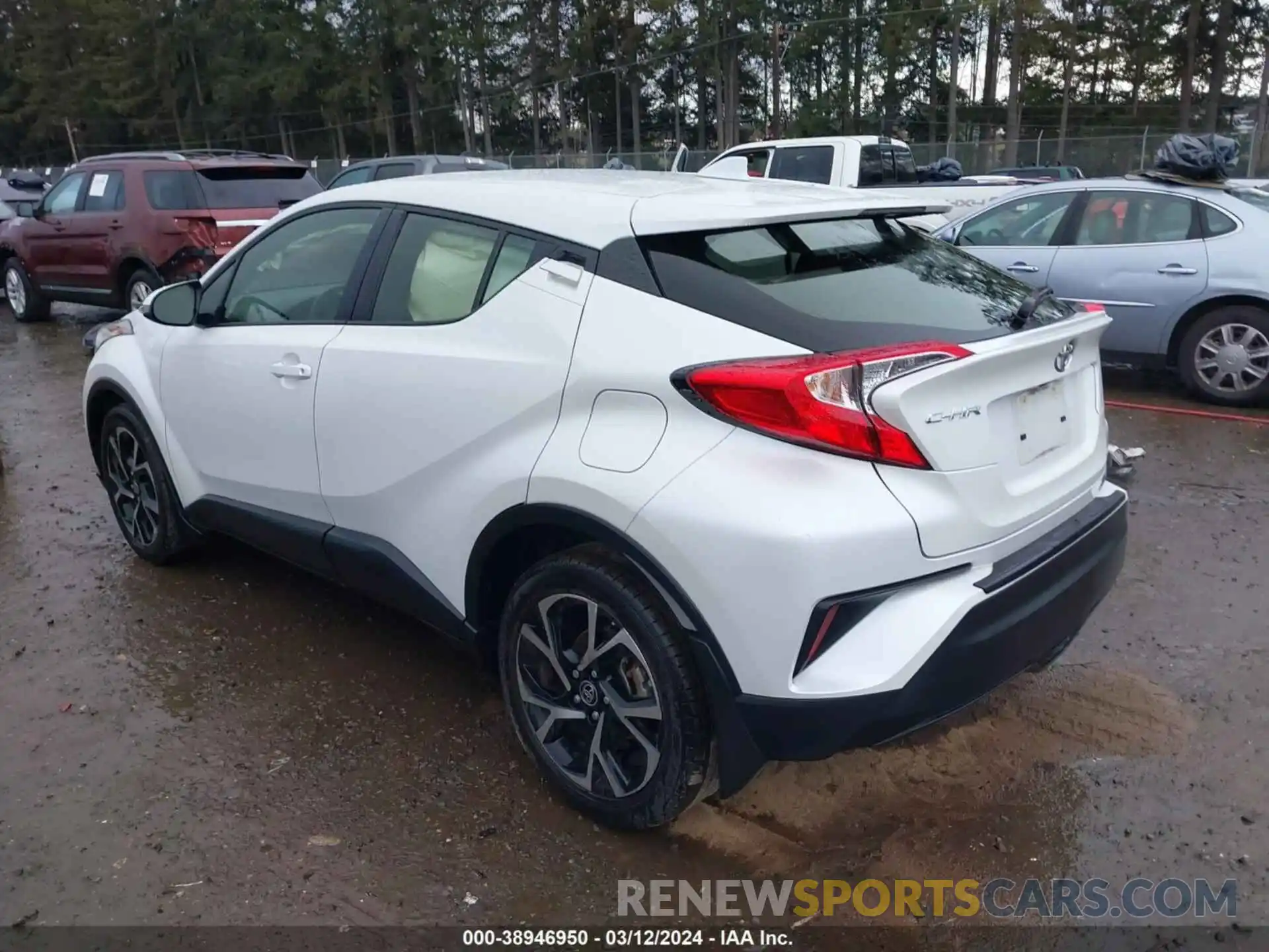 3 Photograph of a damaged car JTNKHMBX5N1133515 TOYOTA C-HR 2022