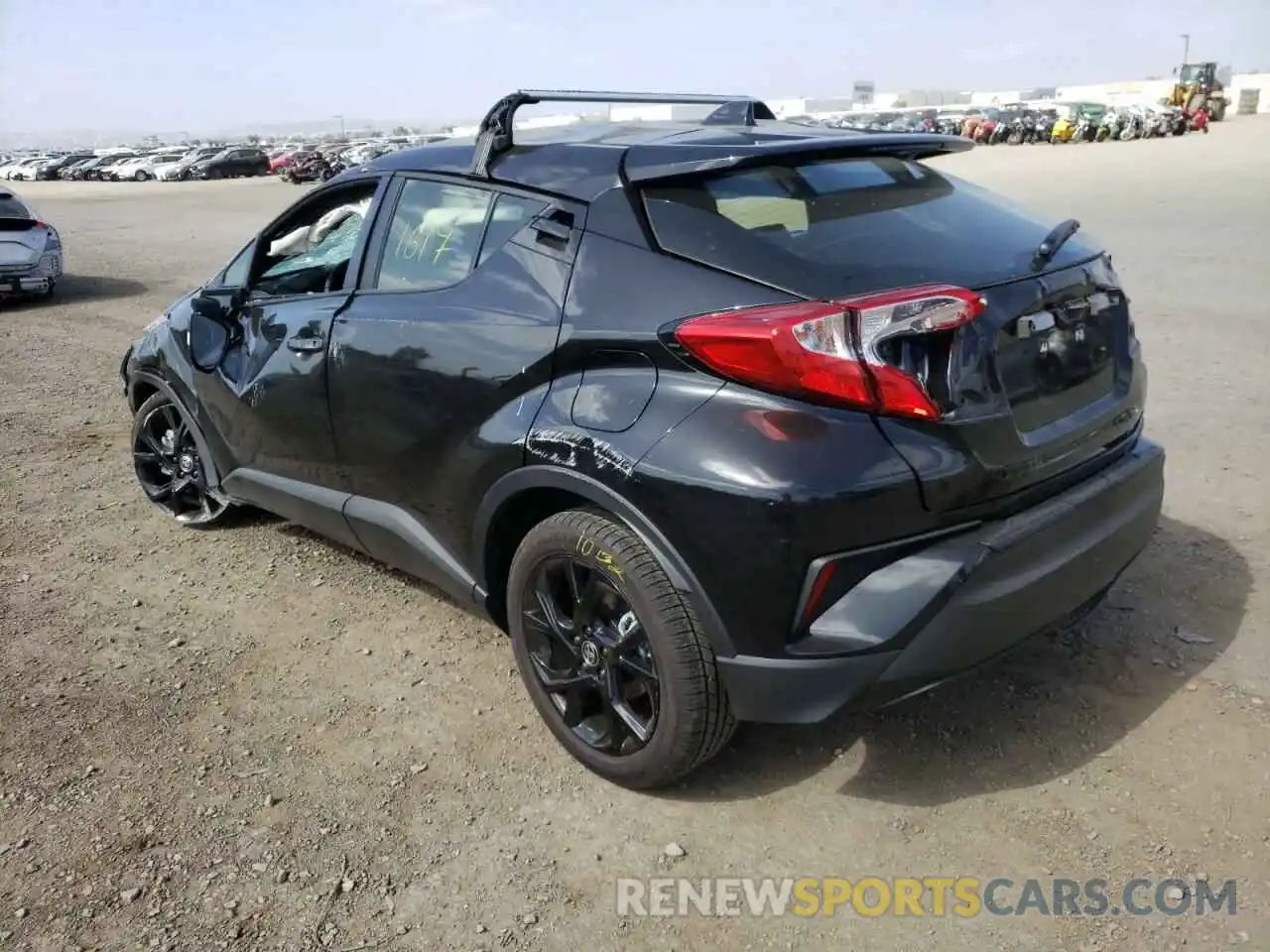 3 Photograph of a damaged car JTNKHMBX6N1131238 TOYOTA C-HR 2022