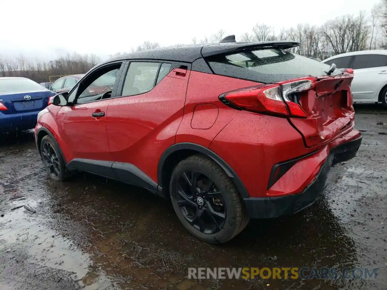 2 Photograph of a damaged car JTNKHMBX6N1135449 TOYOTA C-HR 2022