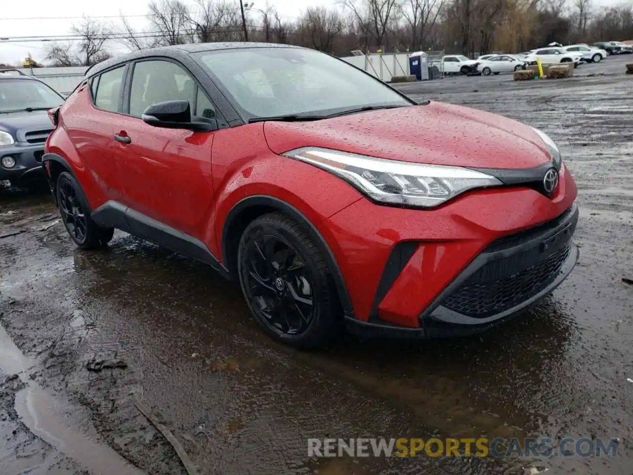 4 Photograph of a damaged car JTNKHMBX6N1135449 TOYOTA C-HR 2022