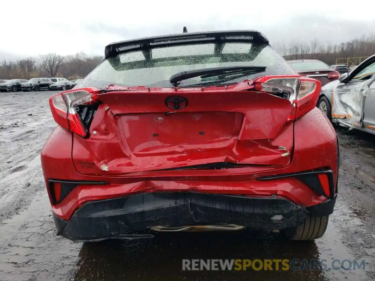 6 Photograph of a damaged car JTNKHMBX6N1135449 TOYOTA C-HR 2022