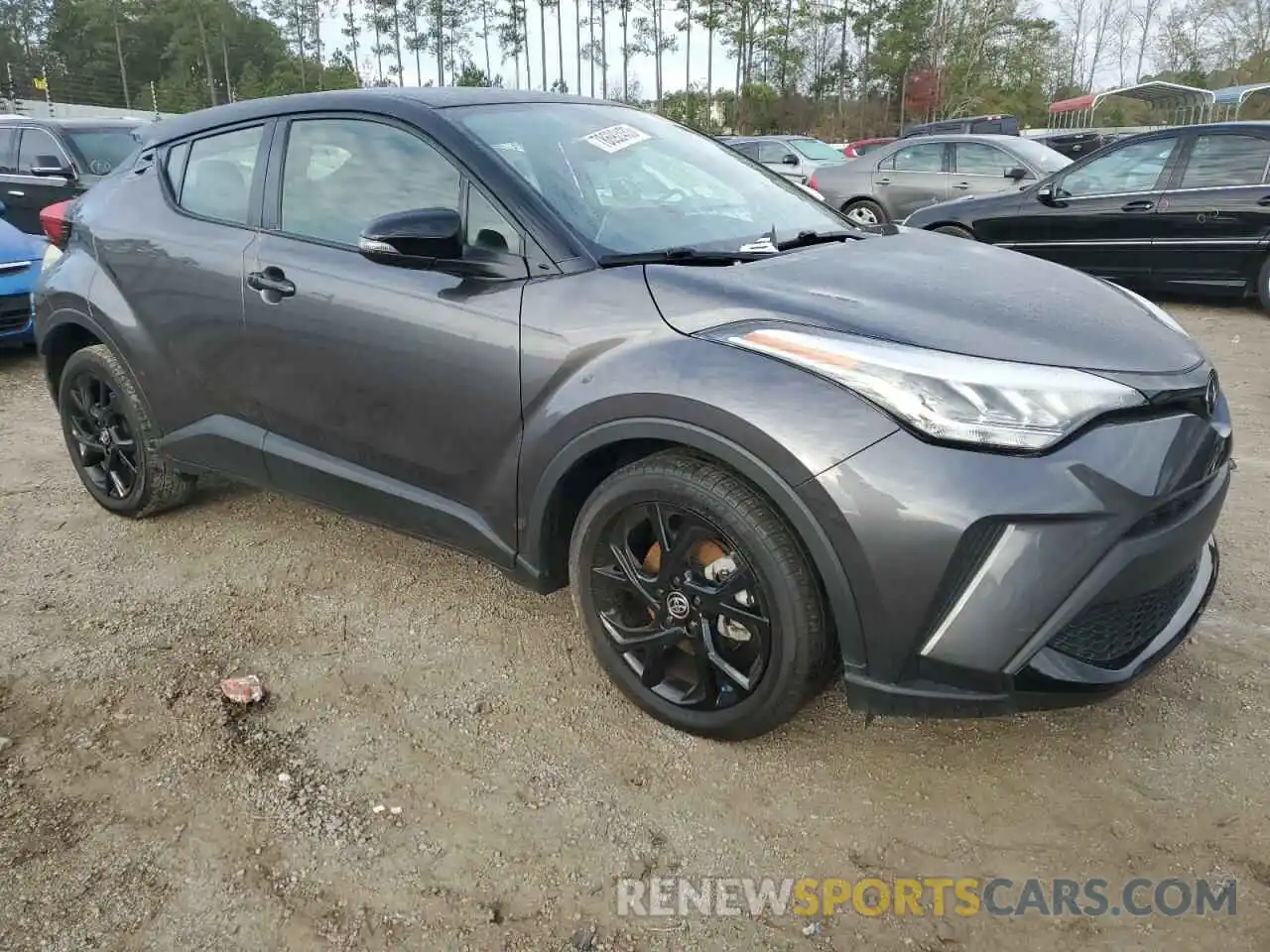 4 Photograph of a damaged car JTNKHMBX8N1130673 TOYOTA C-HR 2022