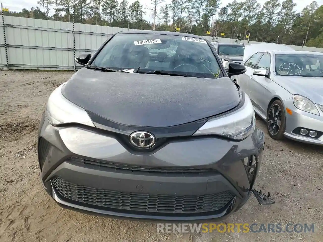 5 Photograph of a damaged car JTNKHMBX8N1130673 TOYOTA C-HR 2022