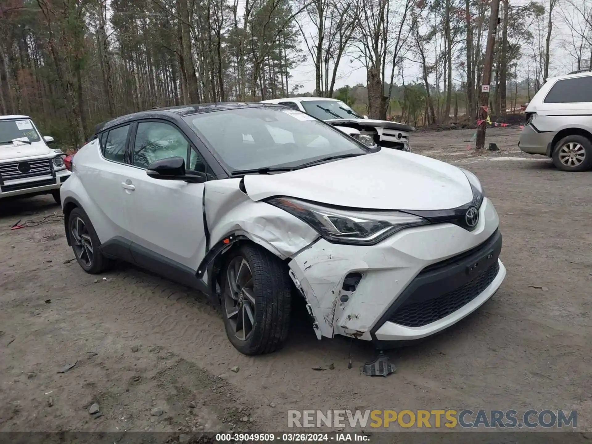 1 Photograph of a damaged car NMTKHMBX0NR145917 TOYOTA C-HR 2022