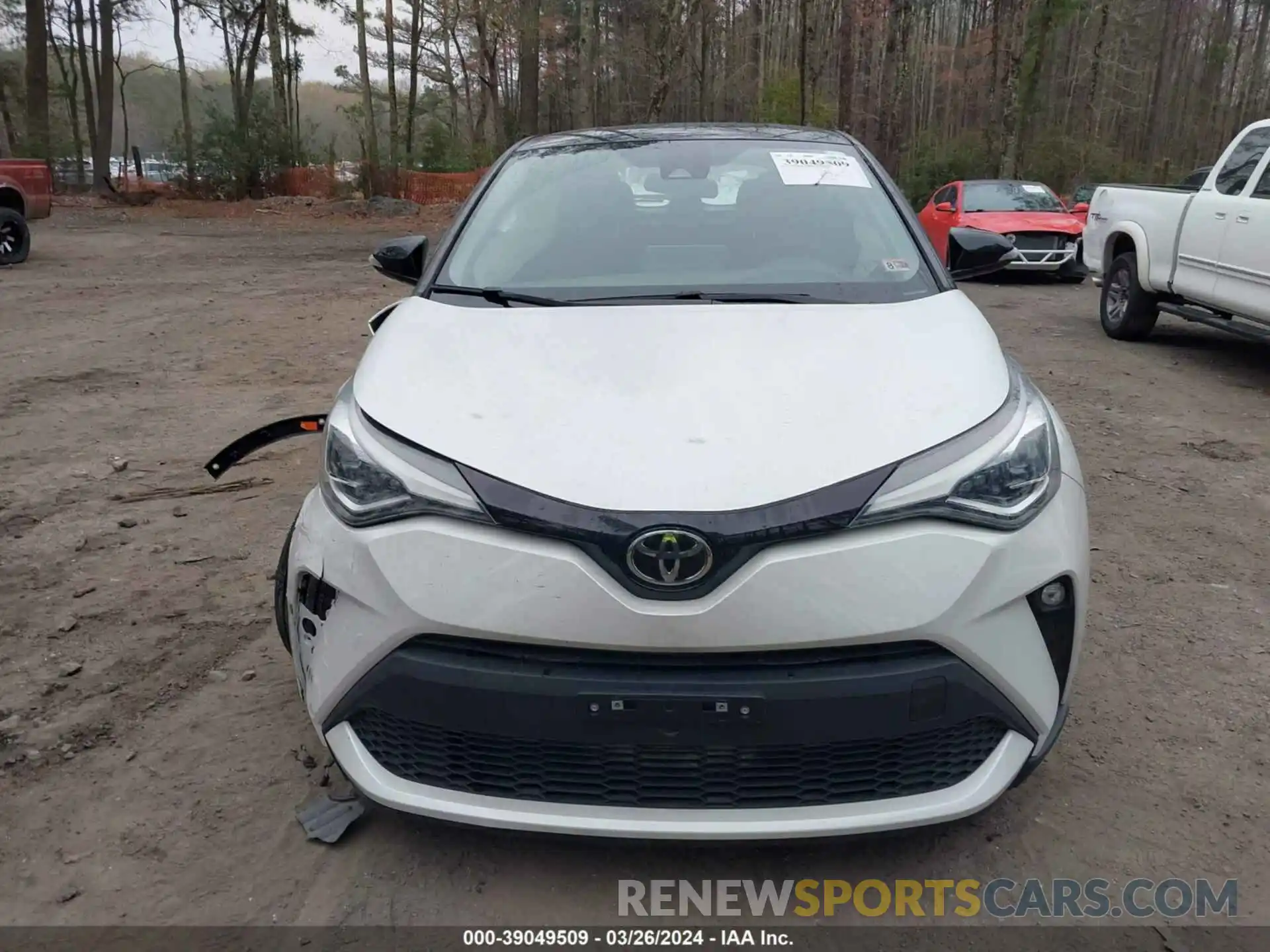 12 Photograph of a damaged car NMTKHMBX0NR145917 TOYOTA C-HR 2022