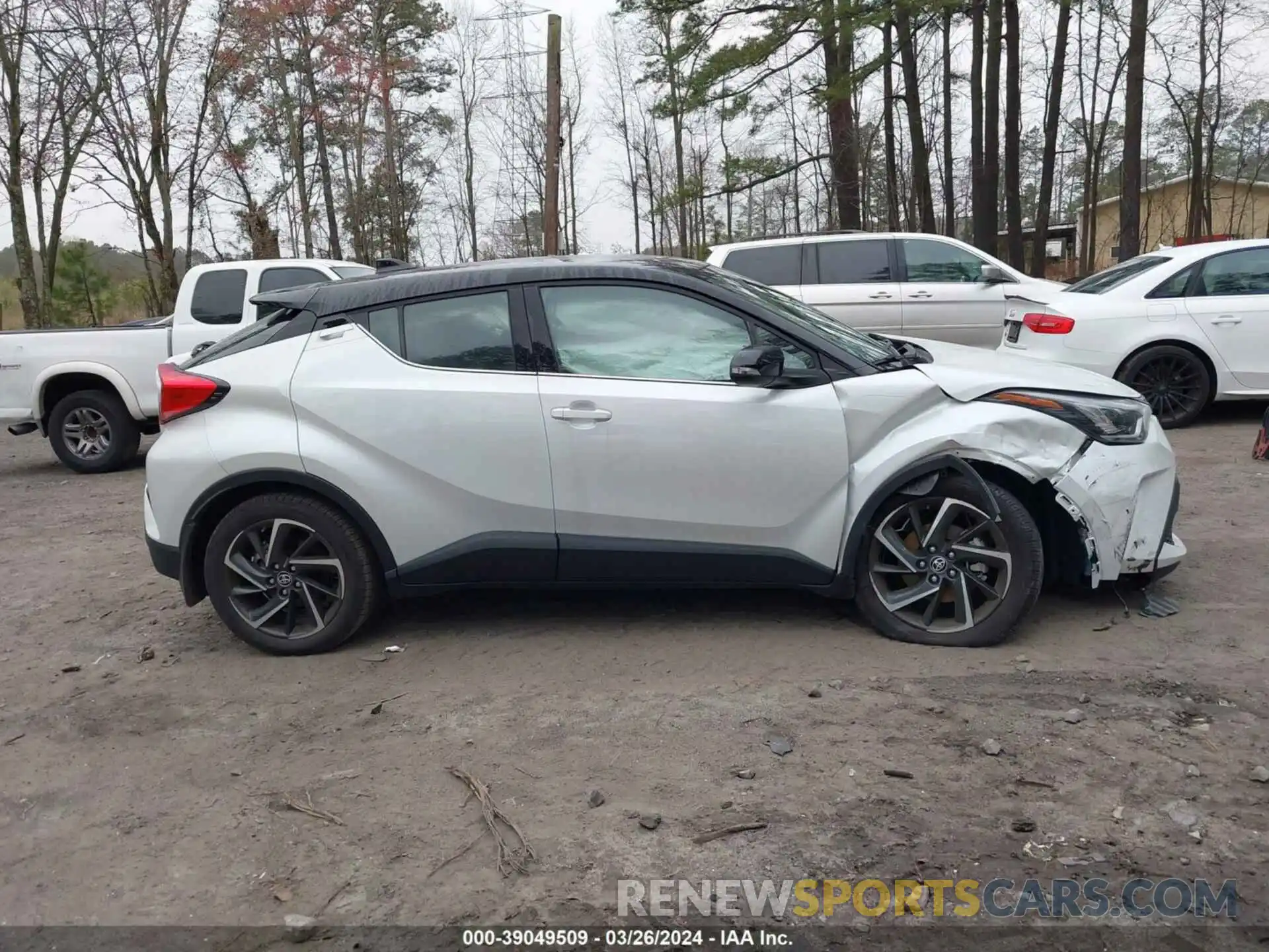 13 Photograph of a damaged car NMTKHMBX0NR145917 TOYOTA C-HR 2022