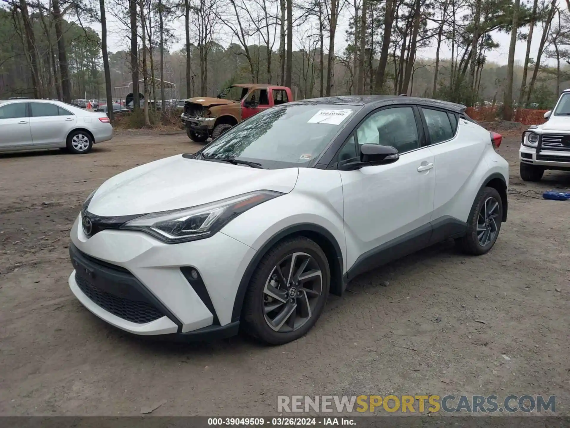 2 Photograph of a damaged car NMTKHMBX0NR145917 TOYOTA C-HR 2022