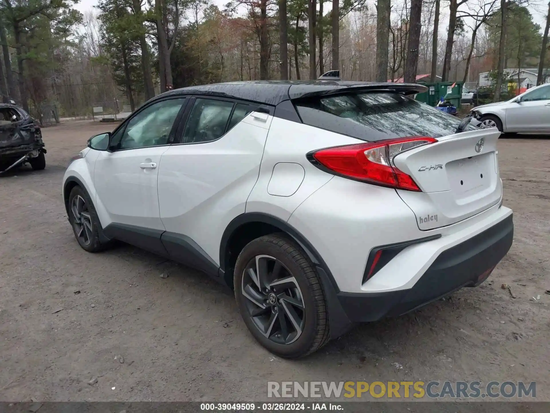 3 Photograph of a damaged car NMTKHMBX0NR145917 TOYOTA C-HR 2022