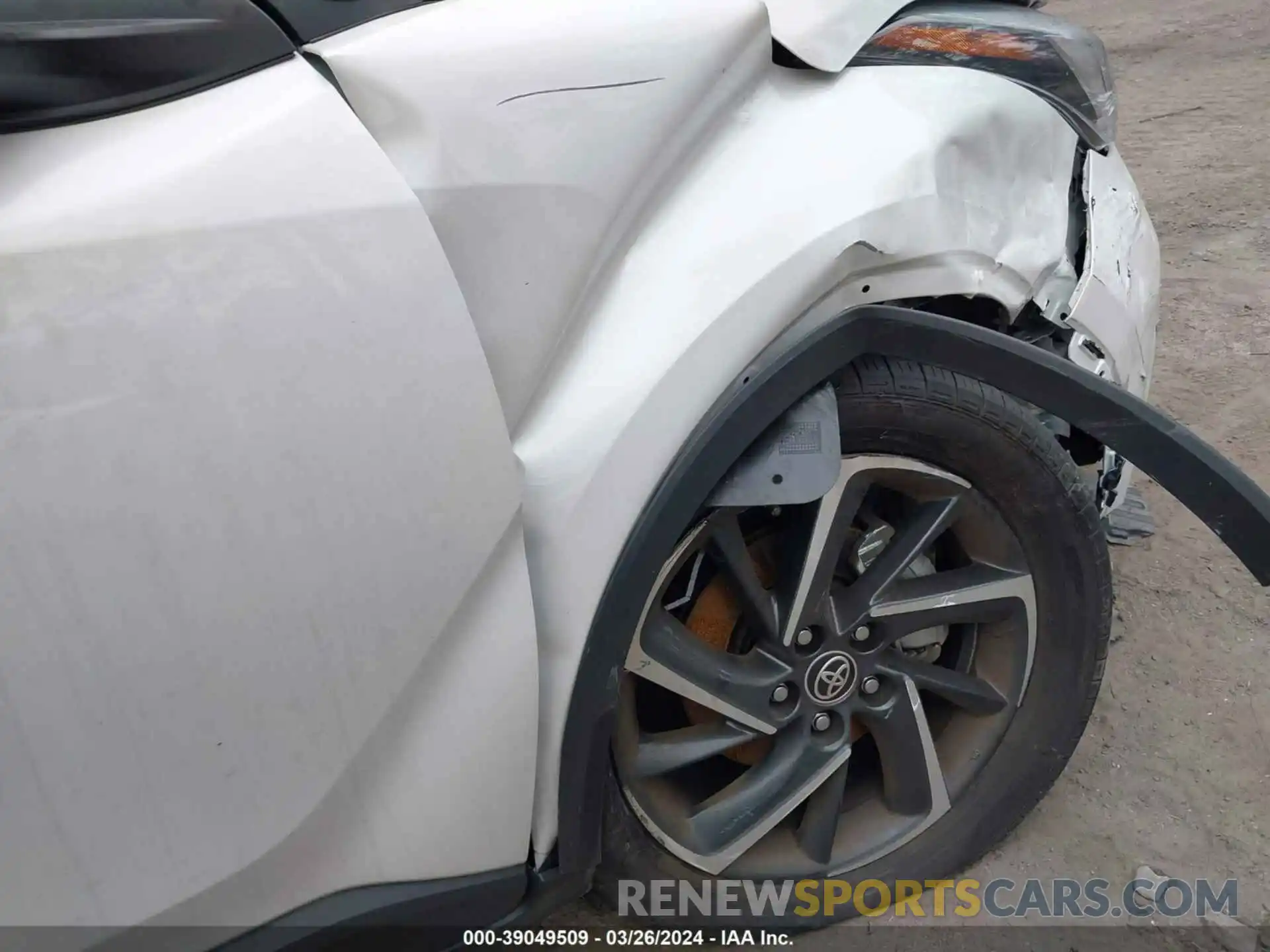 6 Photograph of a damaged car NMTKHMBX0NR145917 TOYOTA C-HR 2022