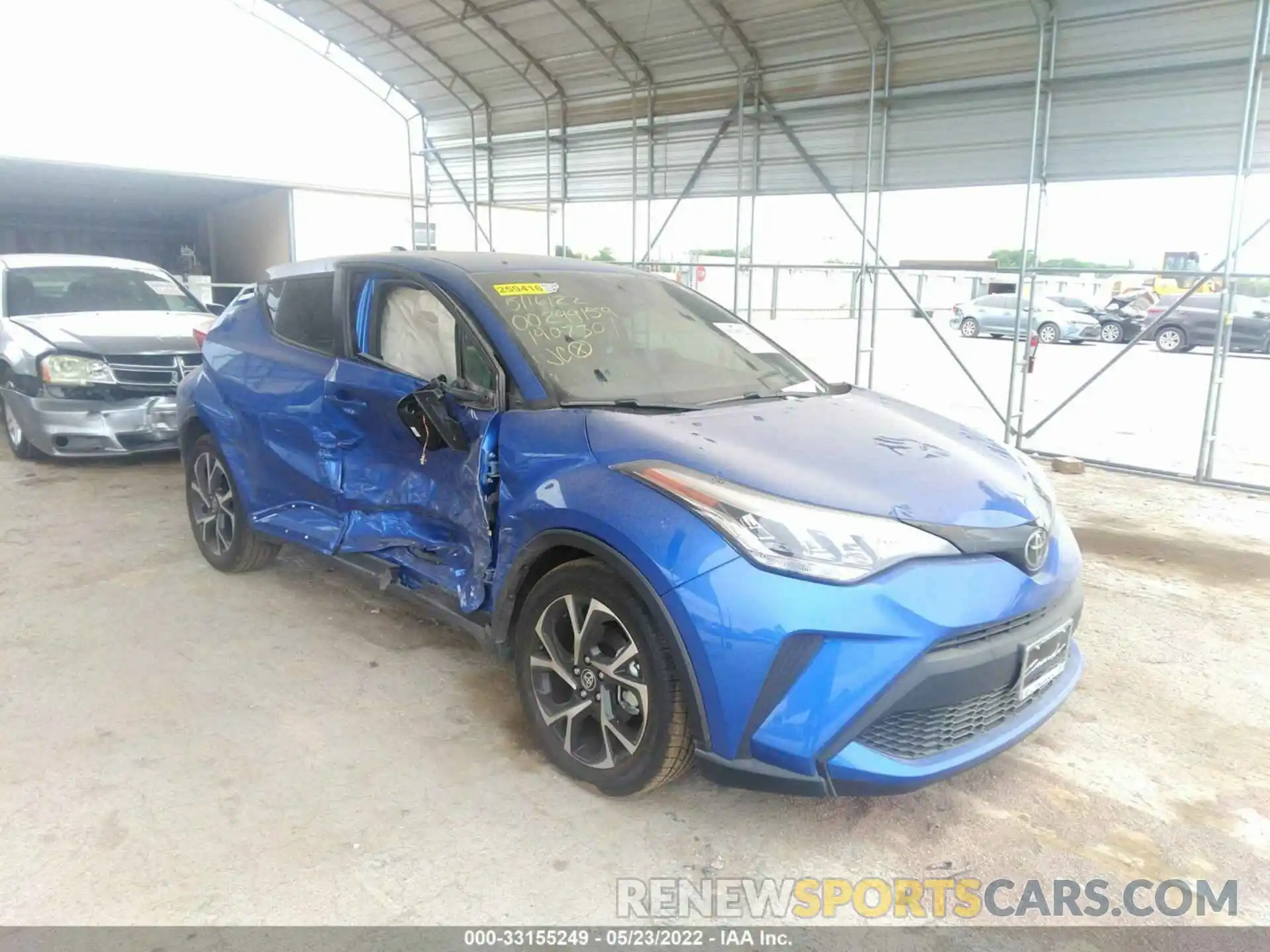 1 Photograph of a damaged car NMTKHMBX3NR140730 TOYOTA C-HR 2022