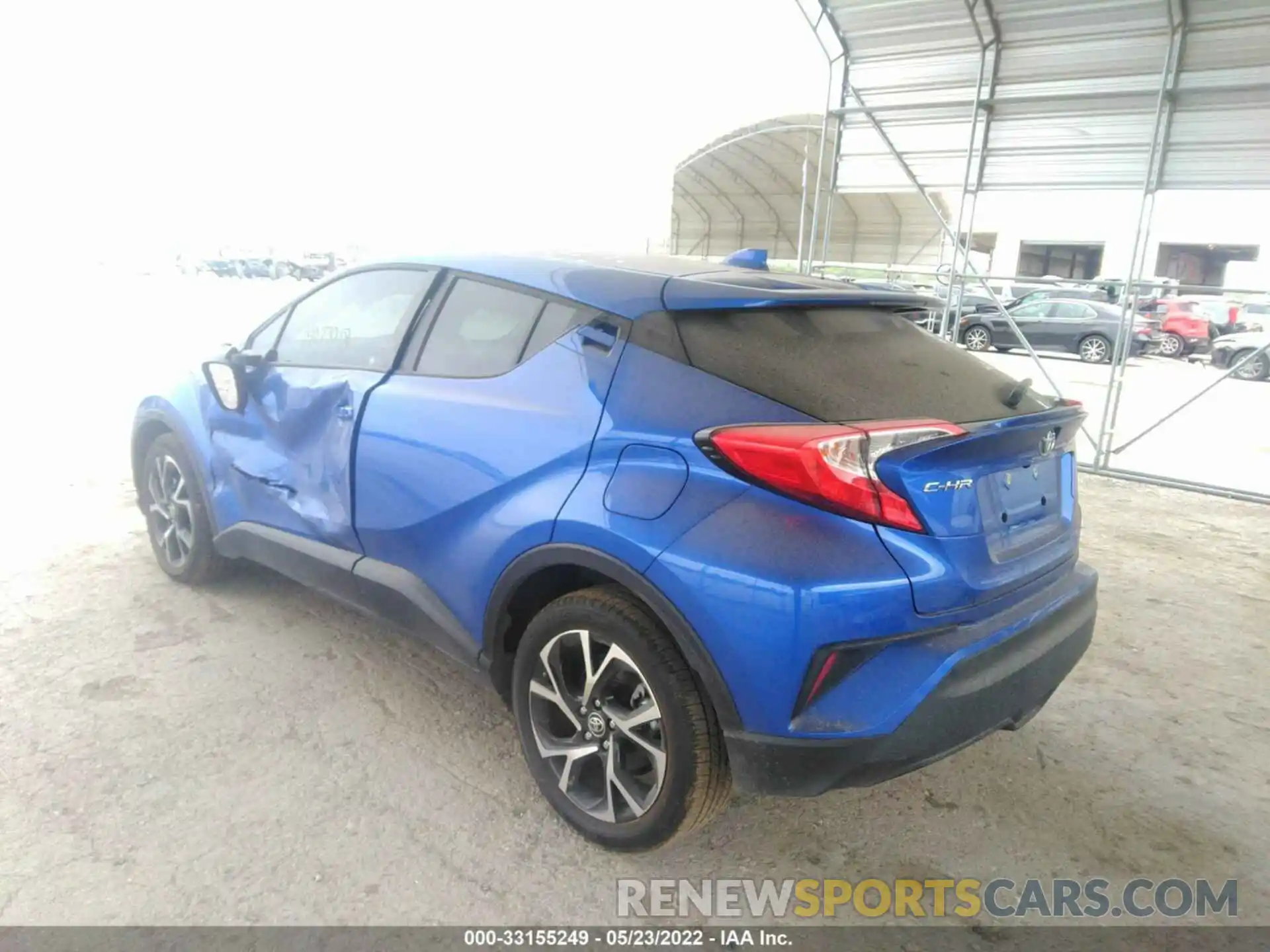 3 Photograph of a damaged car NMTKHMBX3NR140730 TOYOTA C-HR 2022