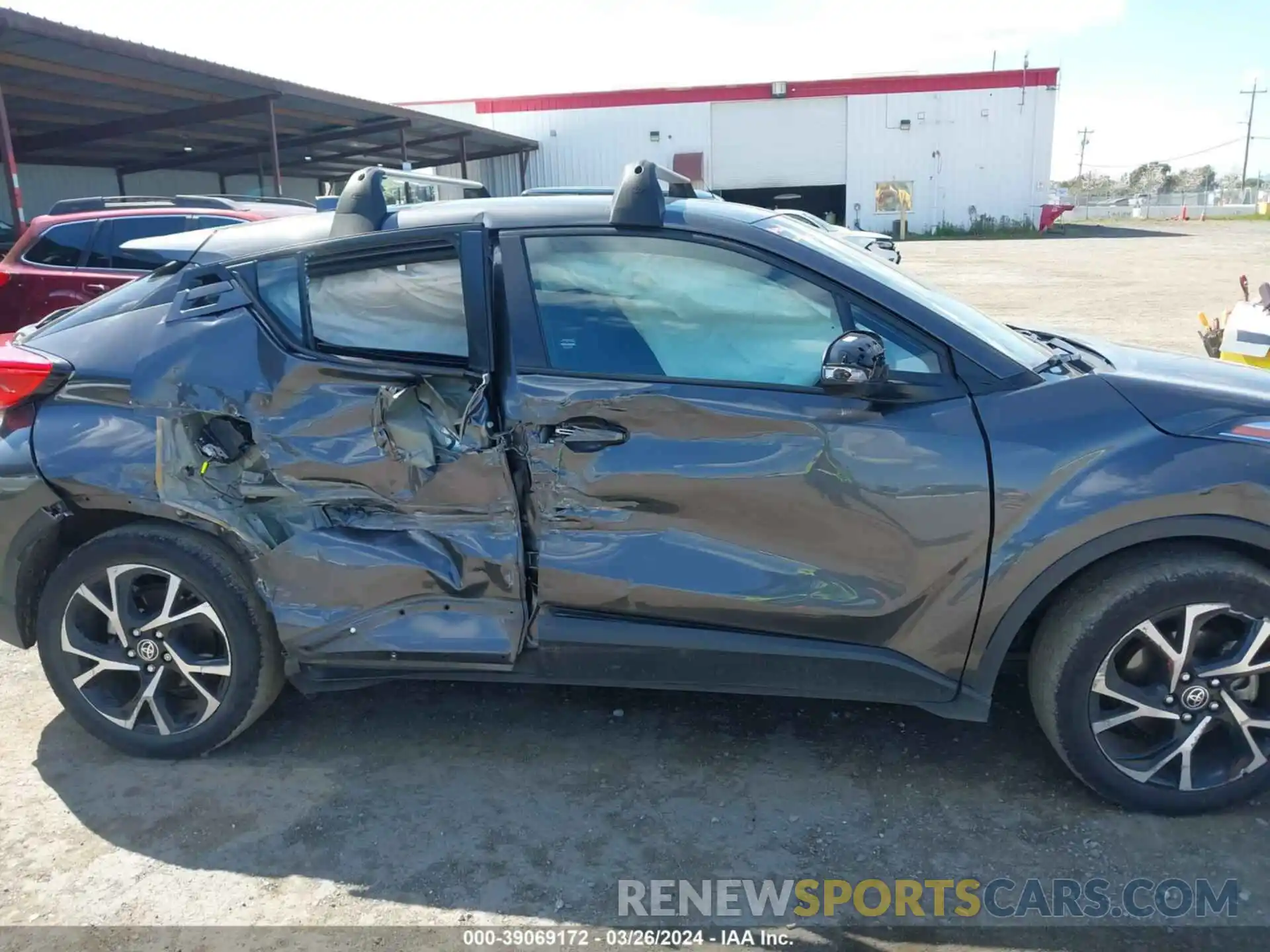 13 Photograph of a damaged car NMTKHMBX6NR141354 TOYOTA C-HR 2022